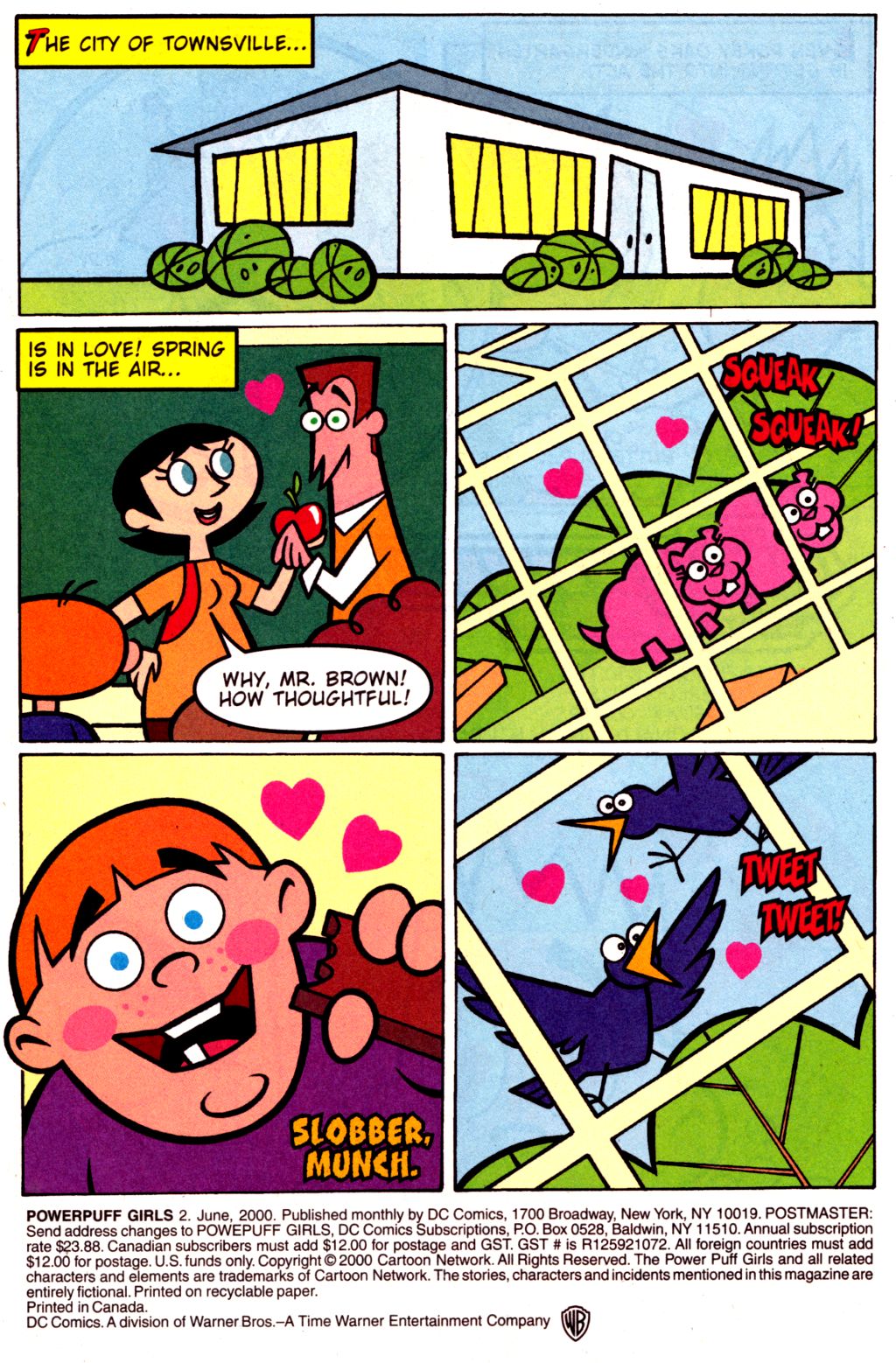 Read online The Powerpuff Girls comic -  Issue #2 - 2