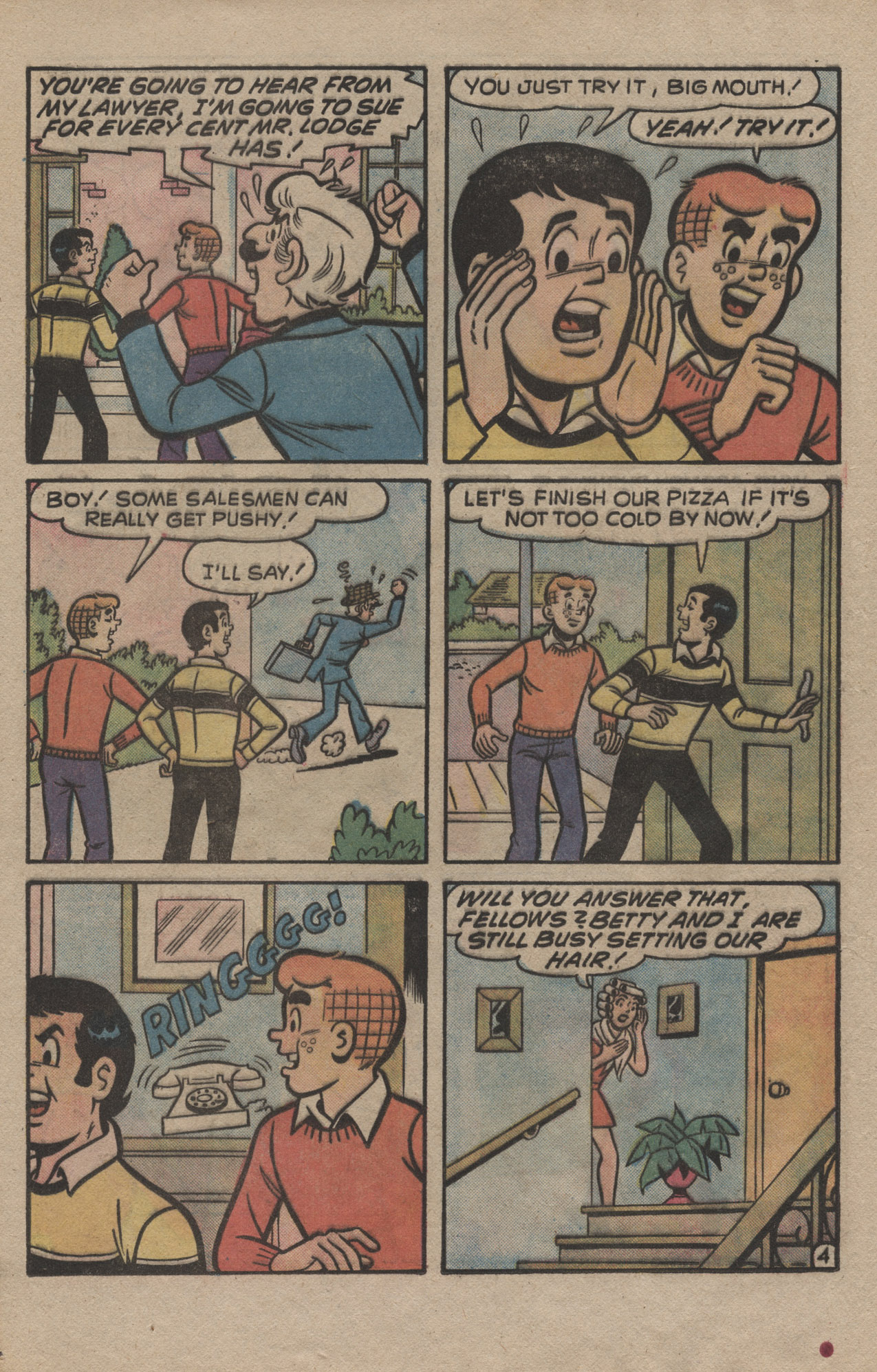 Read online Reggie and Me (1966) comic -  Issue #86 - 16