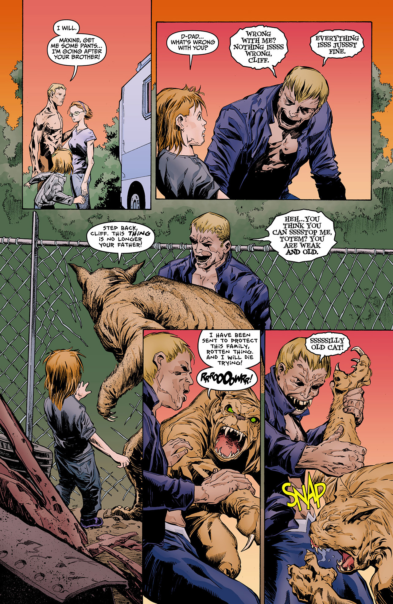 Read online Animal Man (2011) comic -  Issue #11 - 14