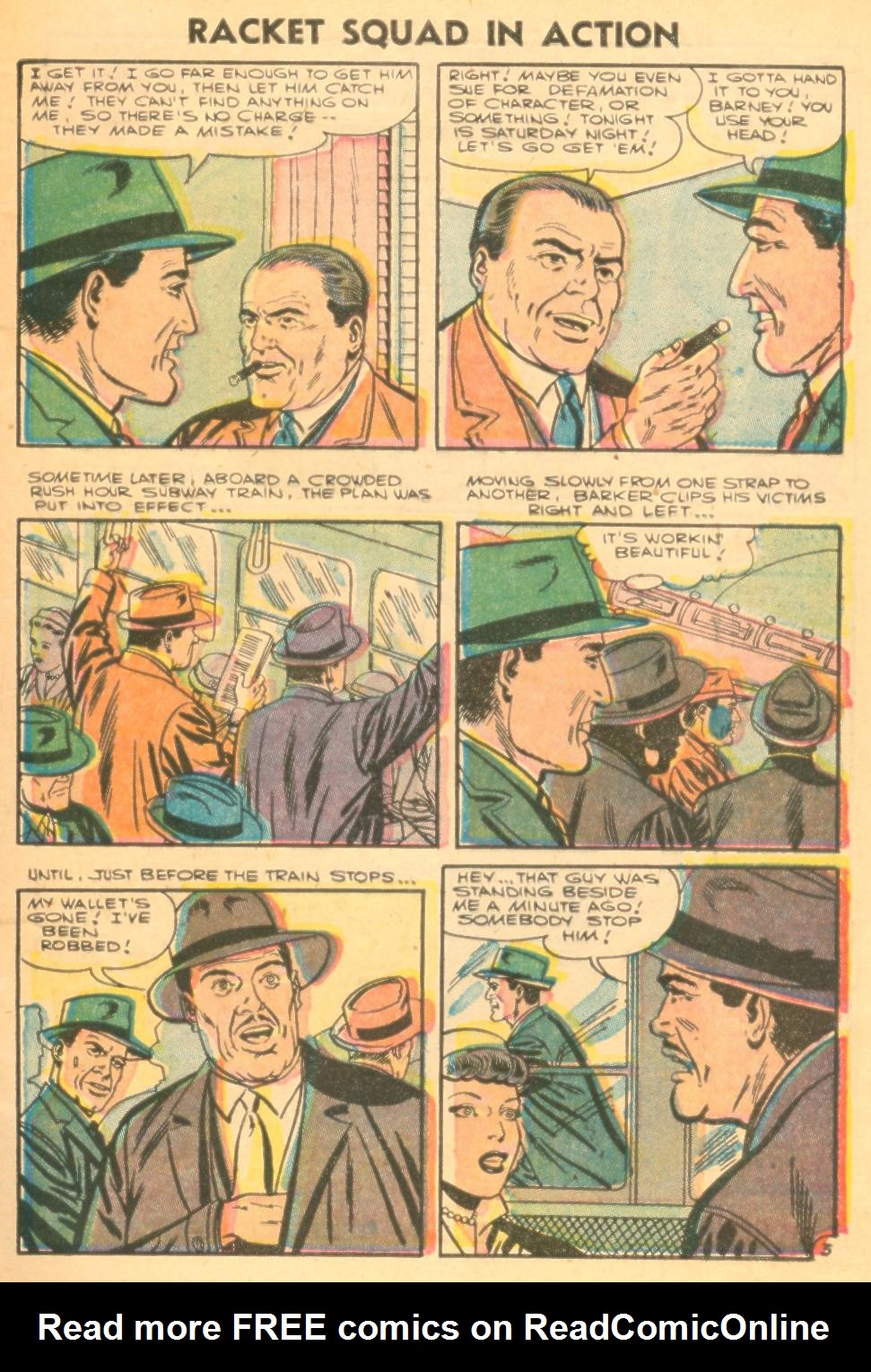 Read online Racket Squad in Action comic -  Issue #22 - 5