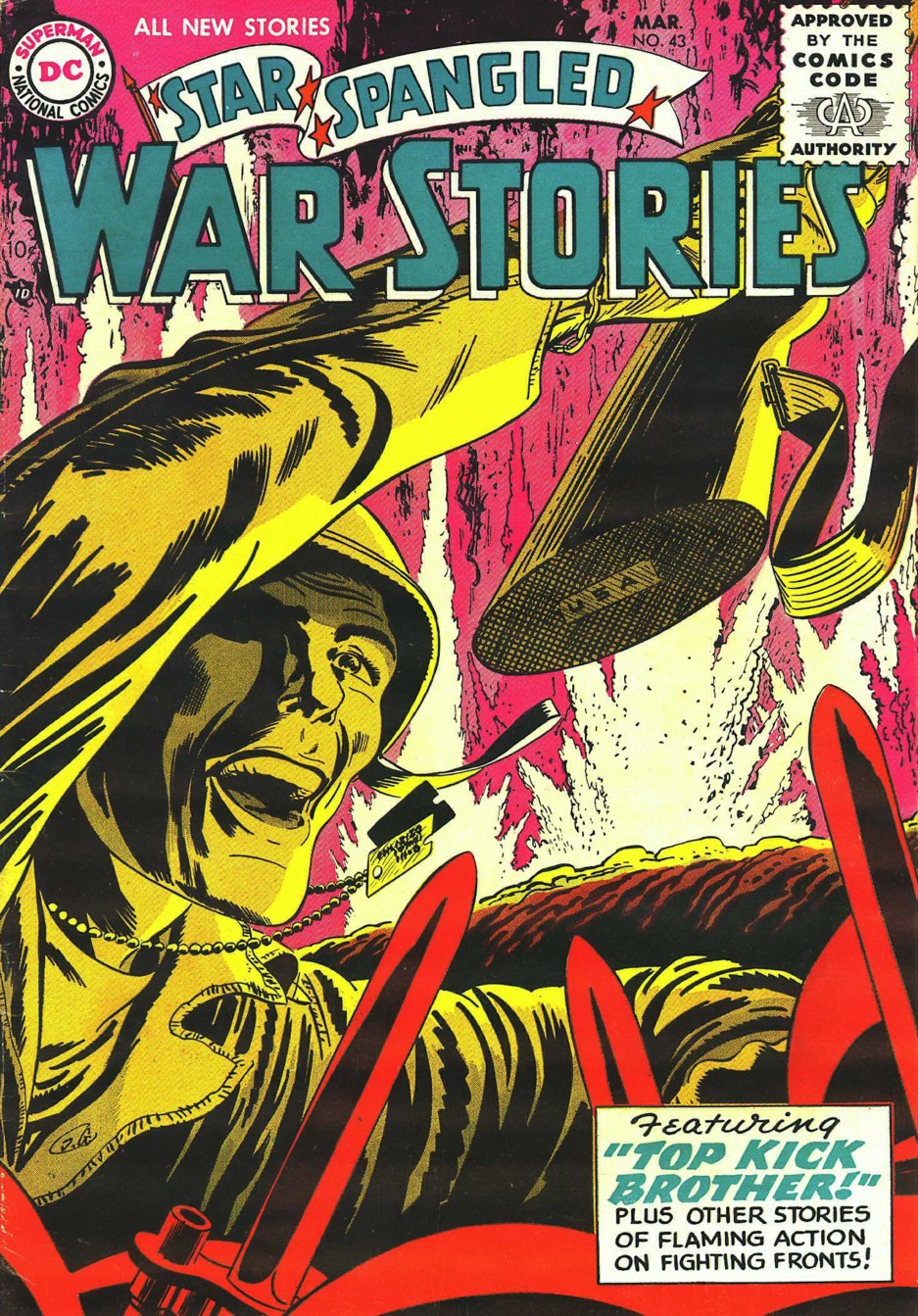 Read online Star Spangled War Stories (1952) comic -  Issue #43 - 1