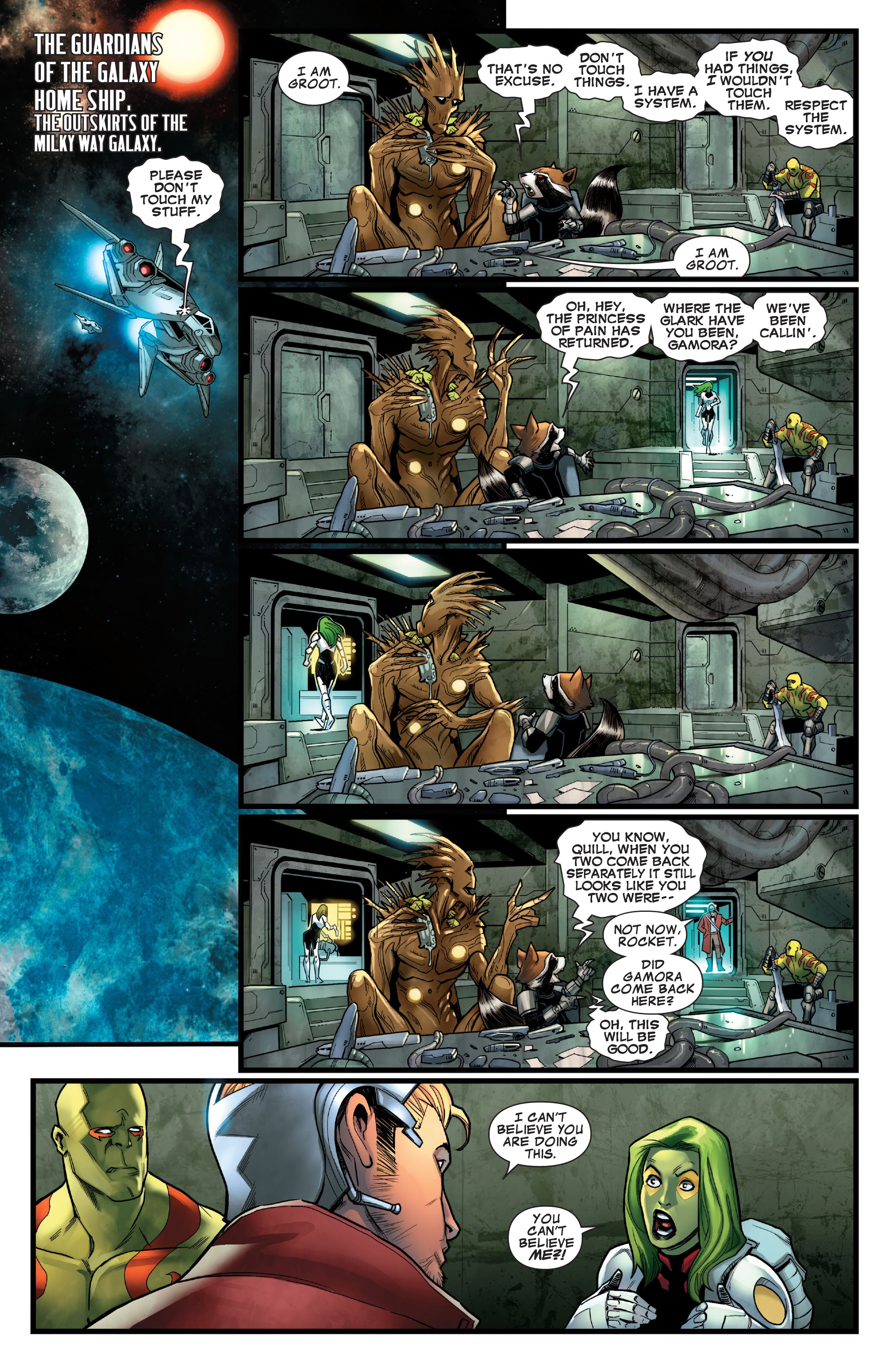 Read online Guardians Of The Galaxy by Brian Michael Bendis comic -  Issue # TPB 3 (Part 1) - 42