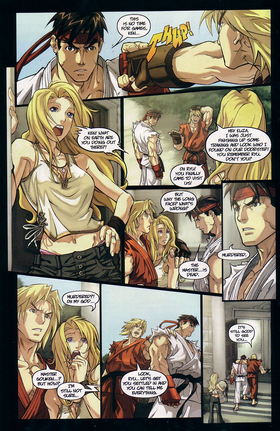 Read online Street Fighter (2003) comic -  Issue #1 - 10