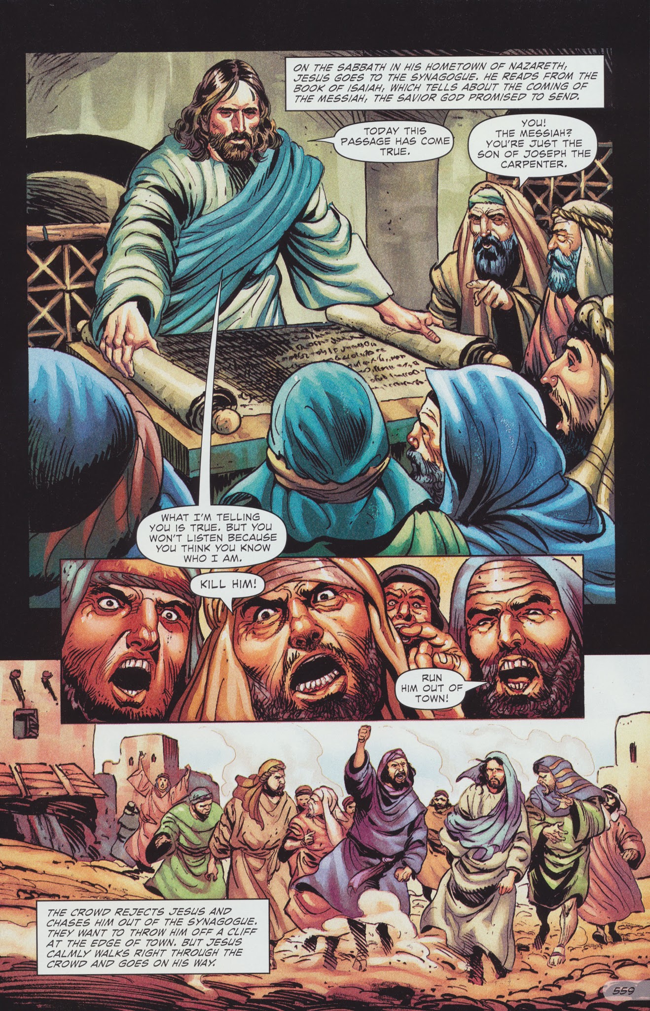 Read online The Action Bible comic -  Issue # TPB 2 - 182