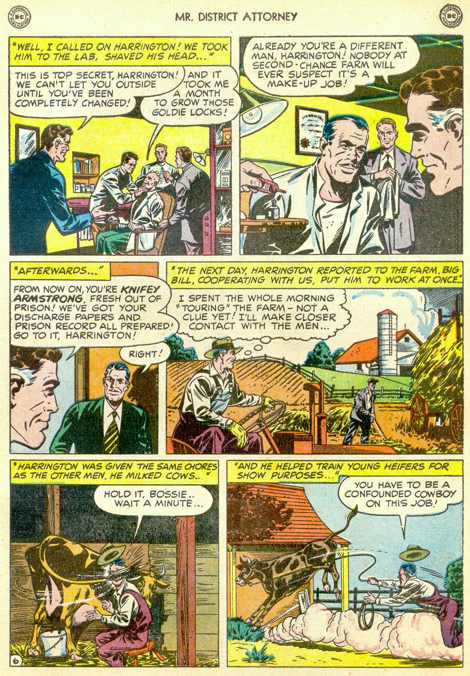 Read online Mr. District Attorney comic -  Issue #11 - 47