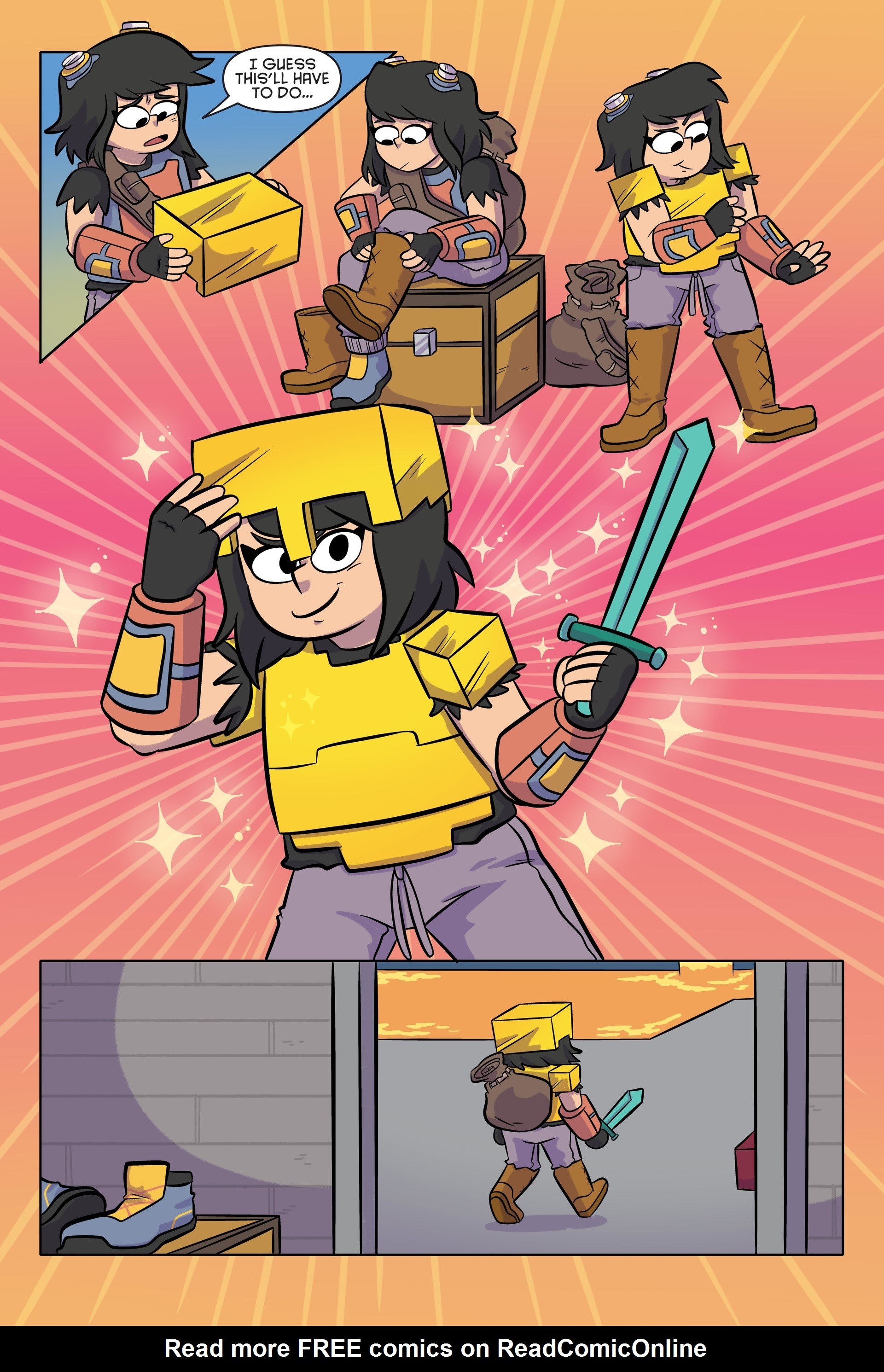 Read online Minecraft comic -  Issue # TPB 3 - 62