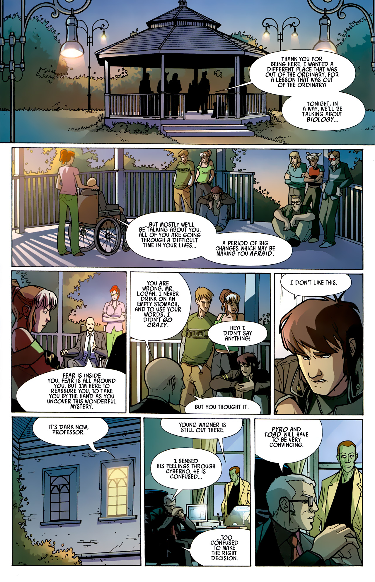 Read online X-Campus comic -  Issue #2 - 16