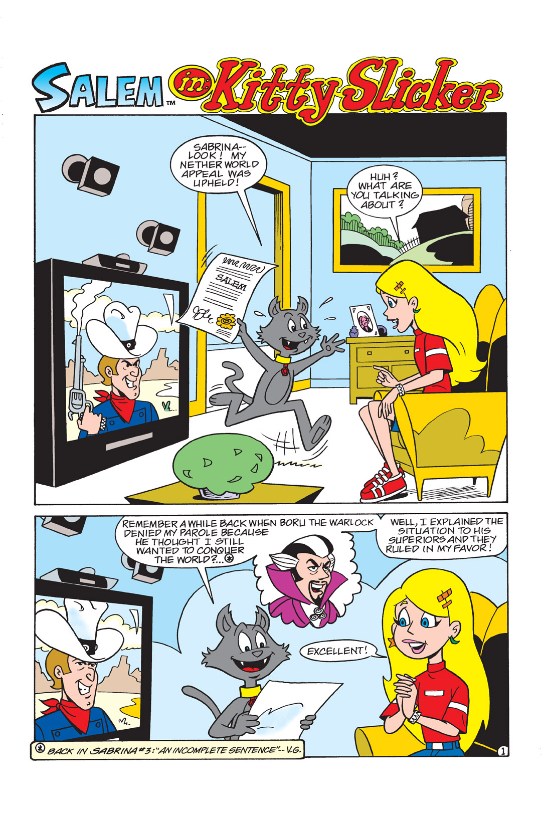 Read online Sabrina the Teenage Witch (2000) comic -  Issue #7 - 13
