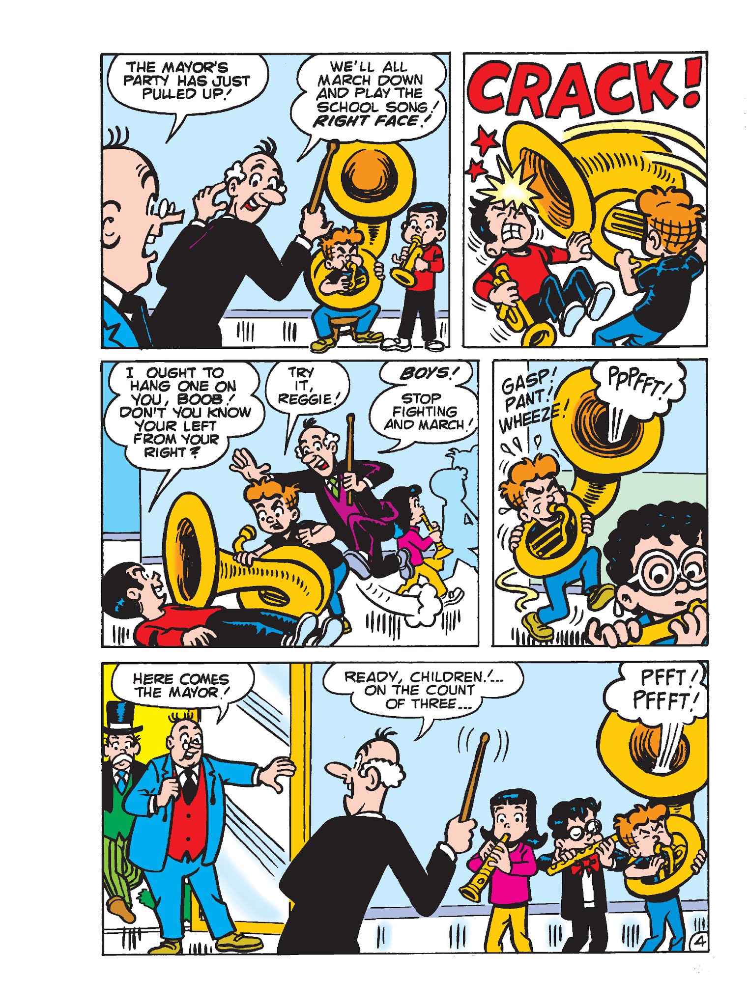 Read online Archie's Funhouse Double Digest comic -  Issue #25 - 136