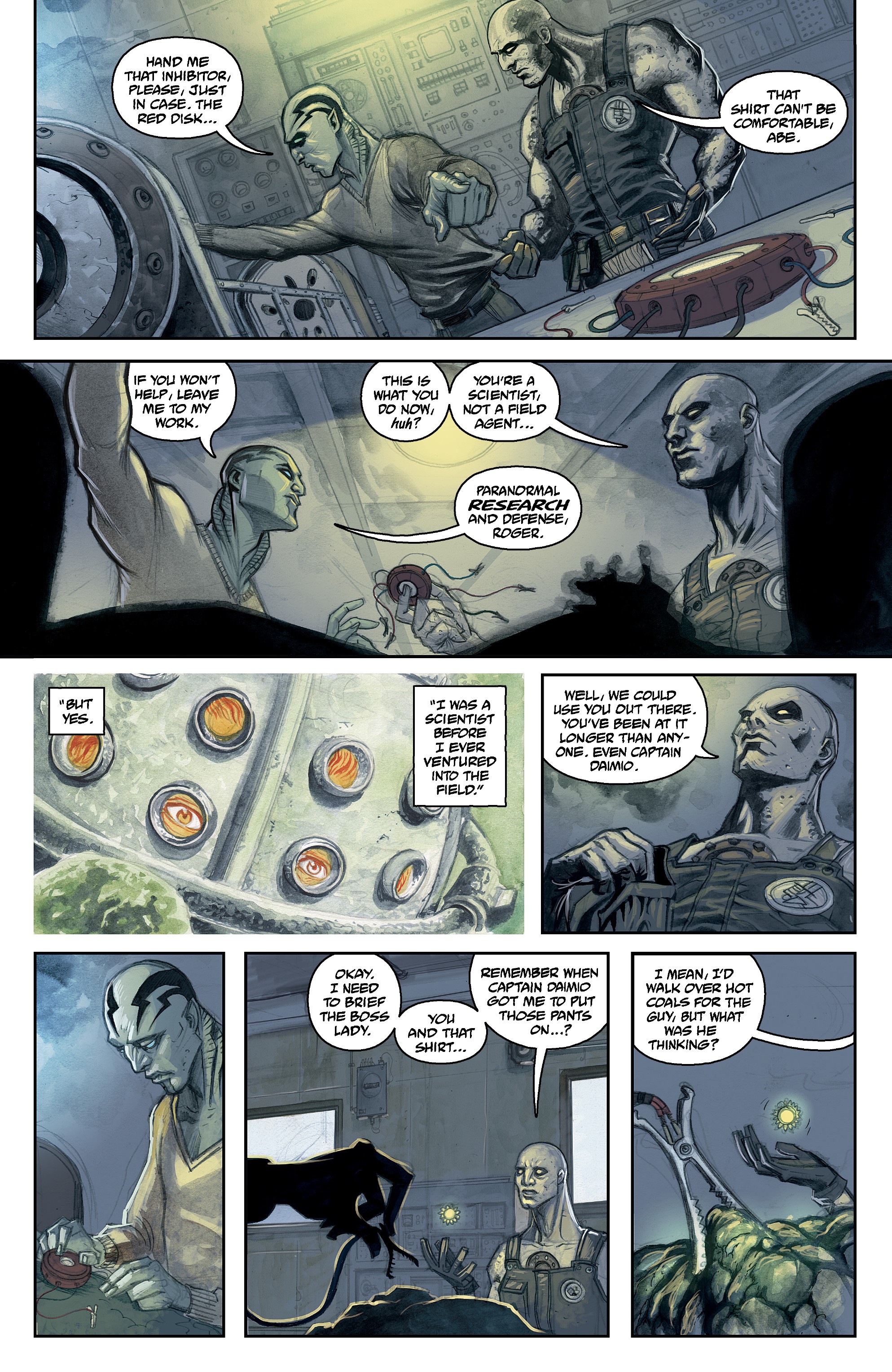 Read online Abe Sapien comic -  Issue # _TPB The Drowning and Other Stories (Part 4) - 45