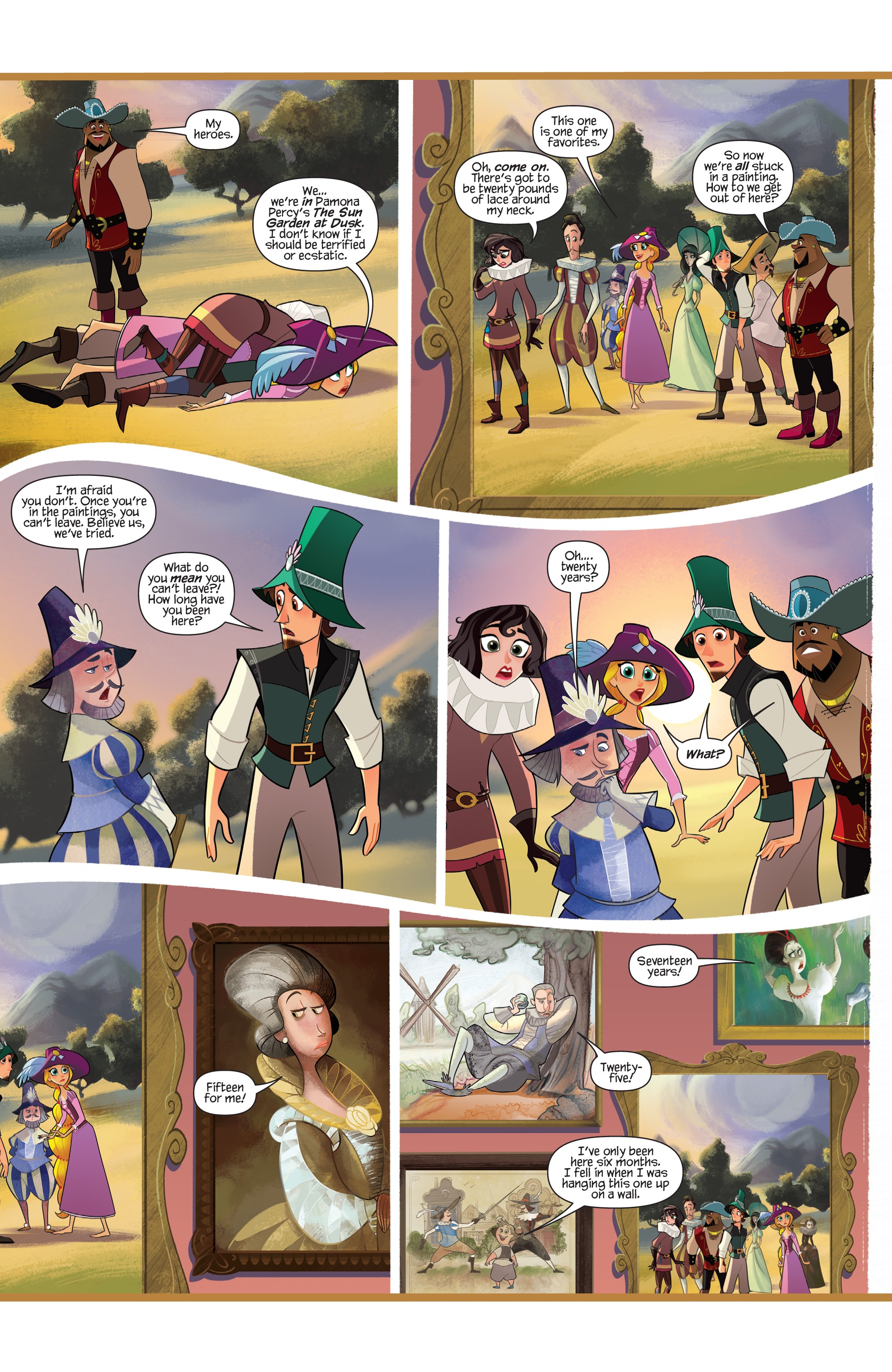 Read online Tangled: The Series: Hair and Now comic -  Issue #3 - 8