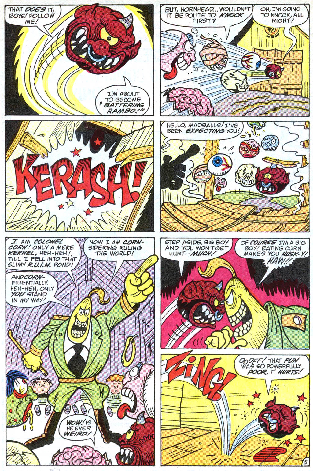 Read online Madballs comic -  Issue #1 - 17