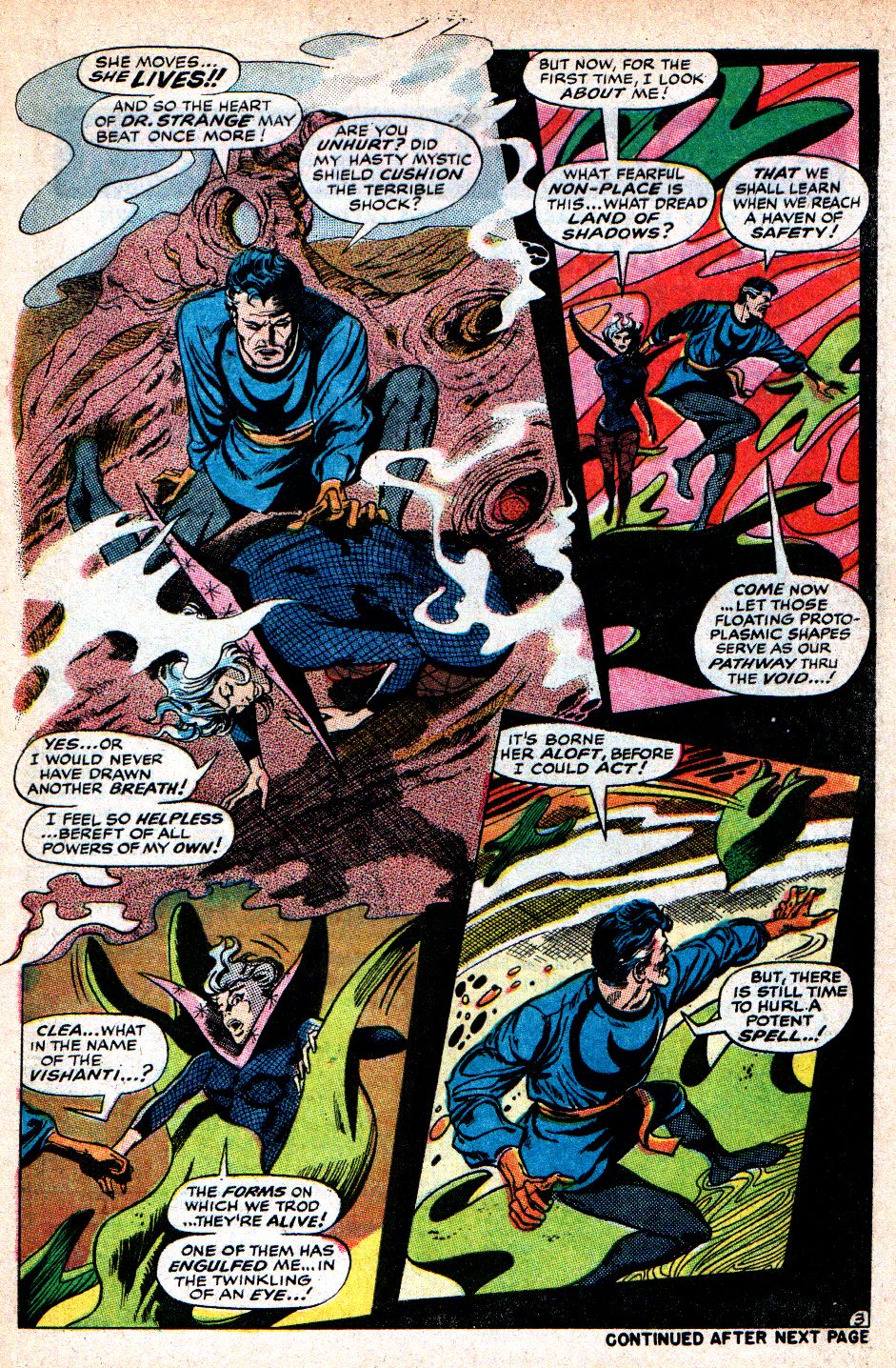 Read online Marvel Masterworks: Doctor Strange comic -  Issue # TPB 3 - 174