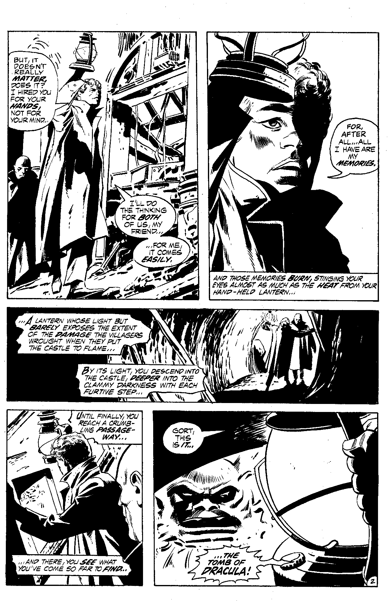 Read online Essential The Tomb of Dracula comic -  Issue # TPB 1 (Part 1) - 32