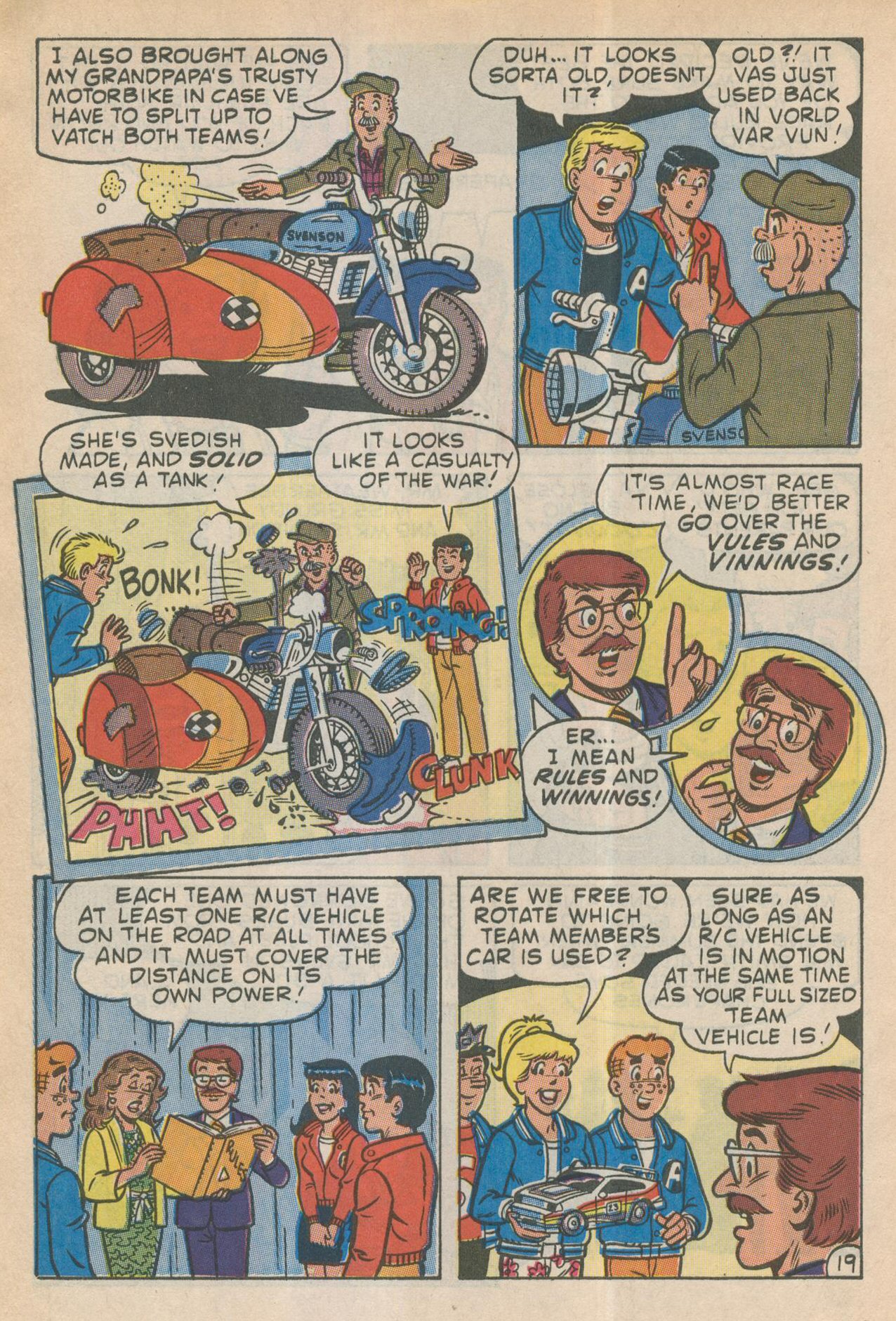 Read online Archie's R/C Racers comic -  Issue #1 - 30