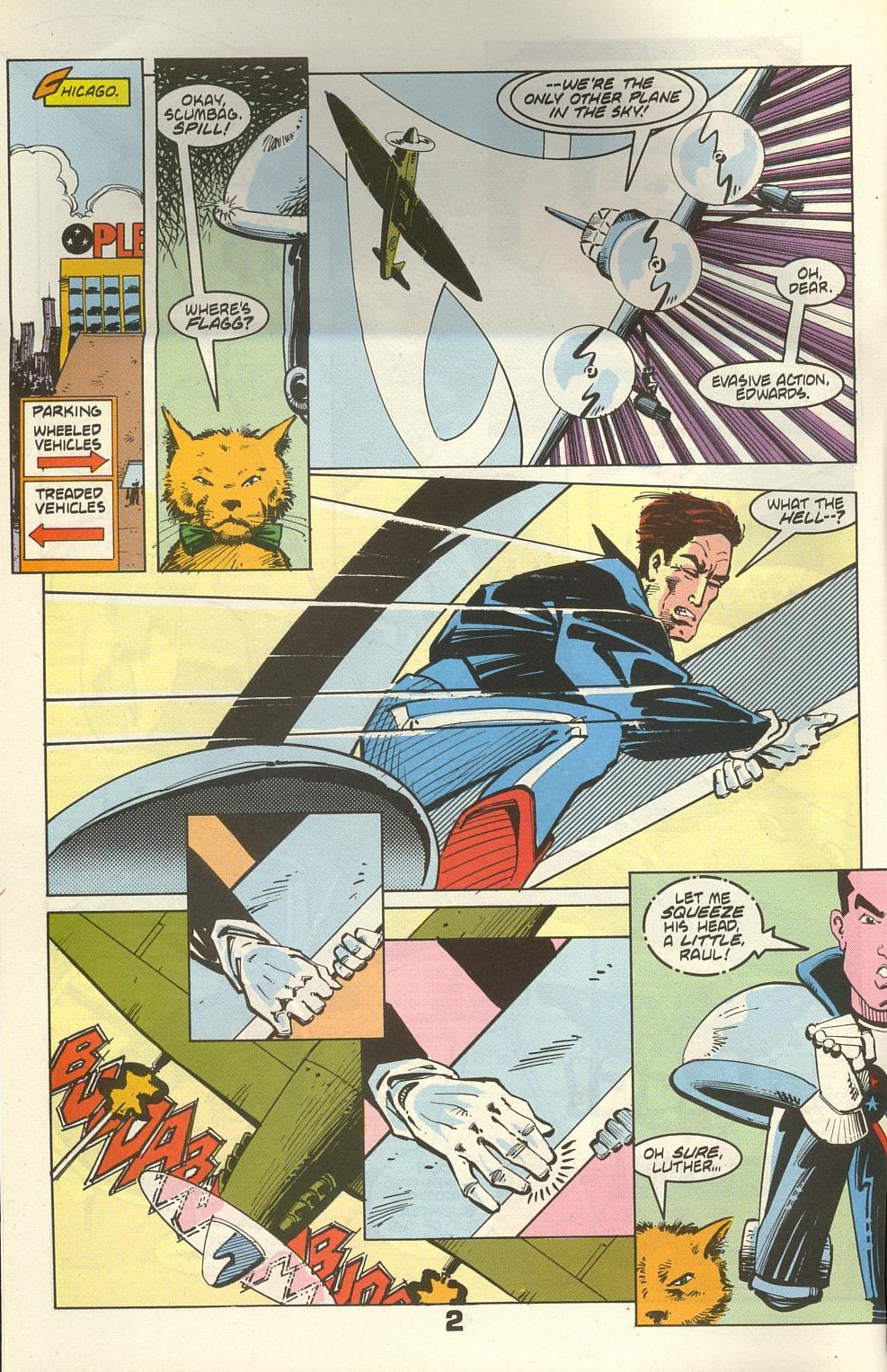 Read online American Flagg! comic -  Issue #36 - 4