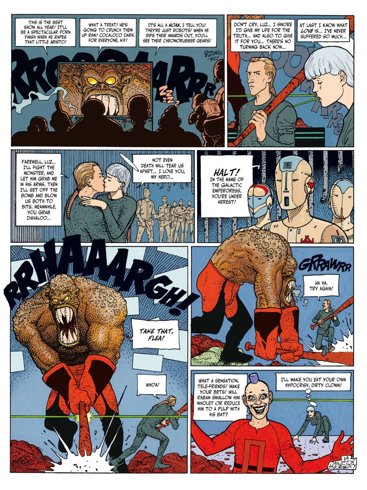 Read online Before the Incal comic -  Issue #5 - 17