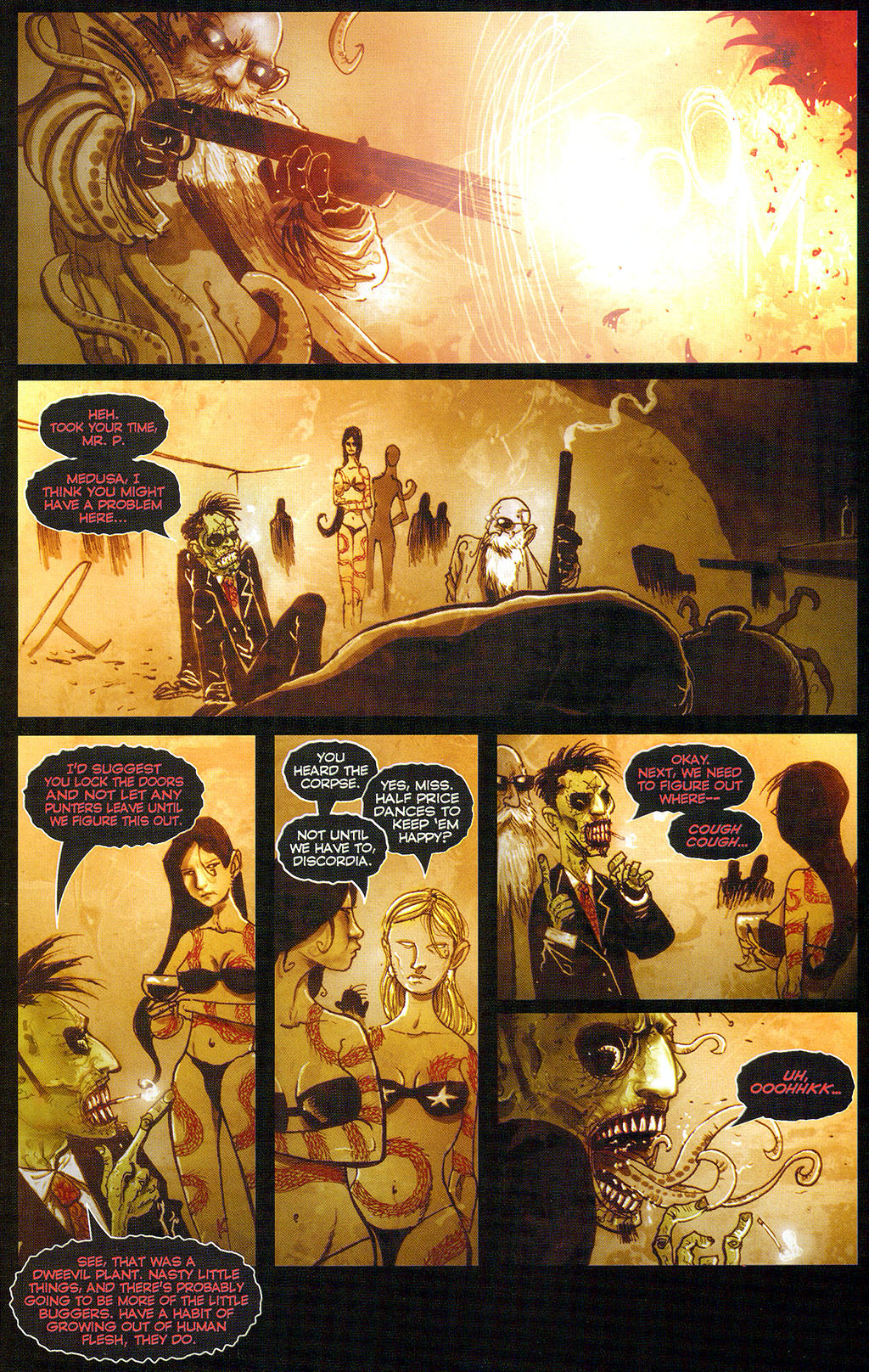 Read online Wormwood: Gentleman Corpse comic -  Issue #0 - 9
