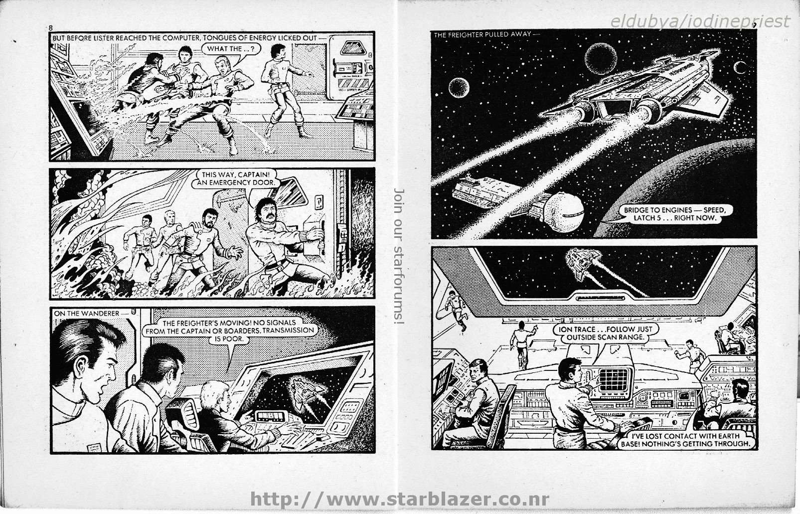 Read online Starblazer comic -  Issue #111 - 6