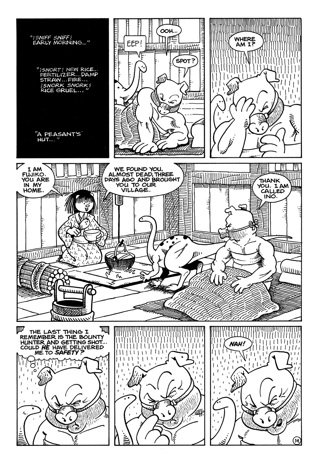Read online Usagi Yojimbo (1987) comic -  Issue #18 - 16