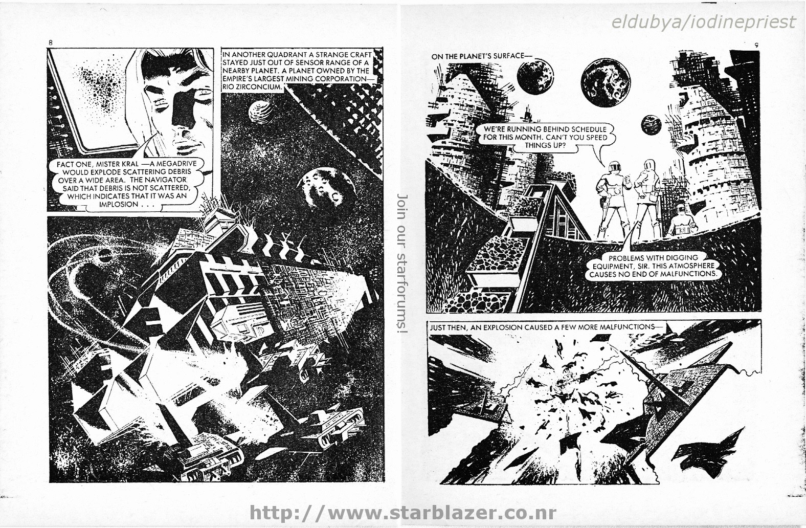 Read online Starblazer comic -  Issue #156 - 6