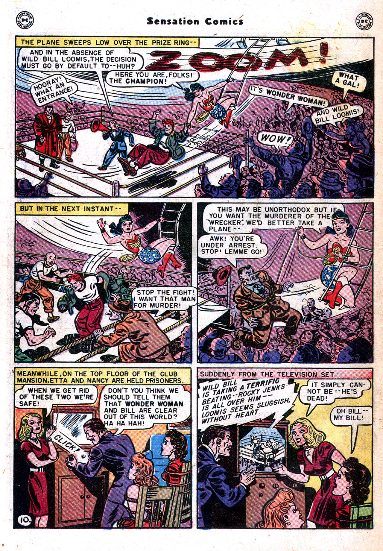 Read online Sensation (Mystery) Comics comic -  Issue #76 - 12
