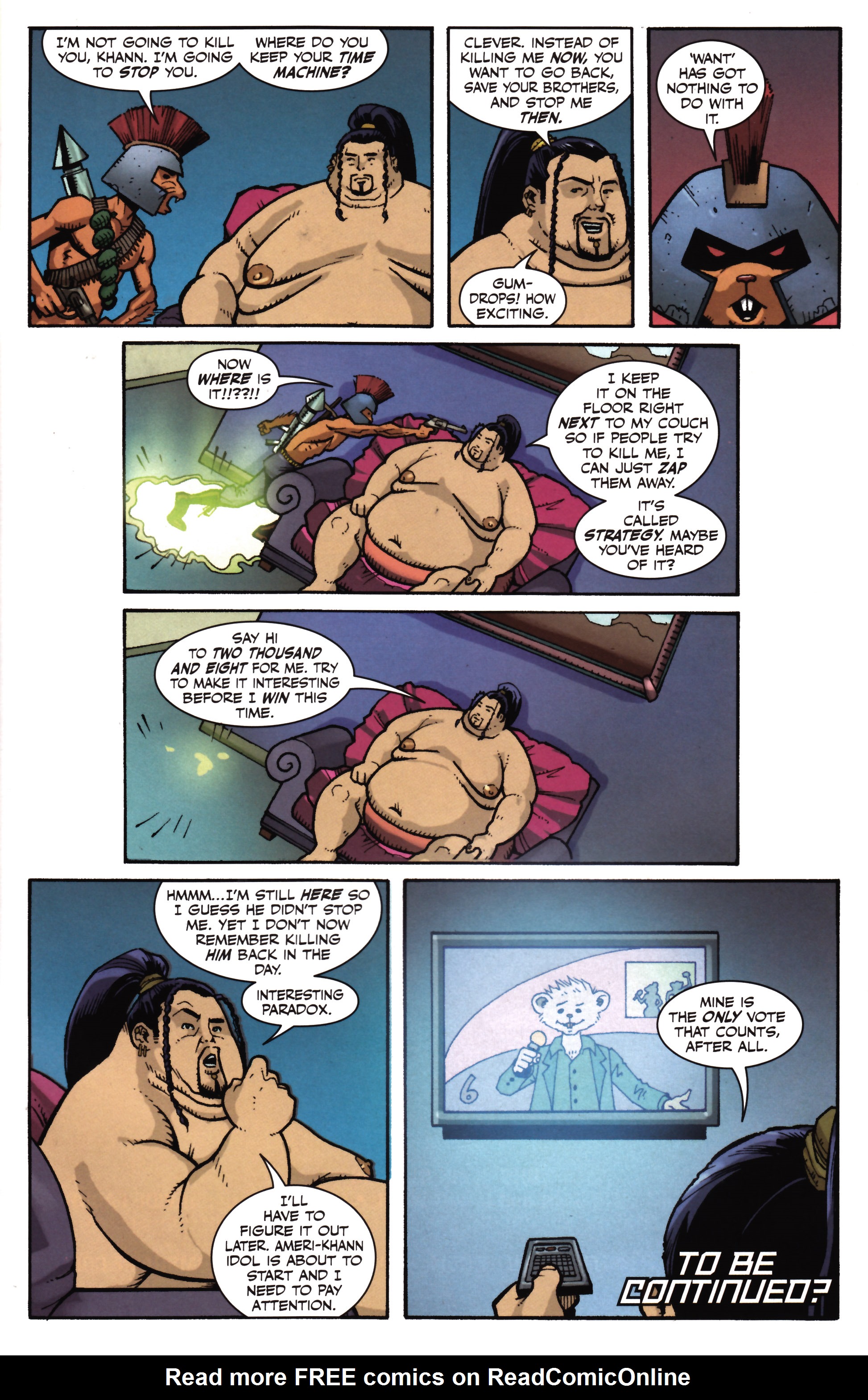 Read online Adolescent Radioactive Black Belt Hamsters (2008) comic -  Issue #4 - 33