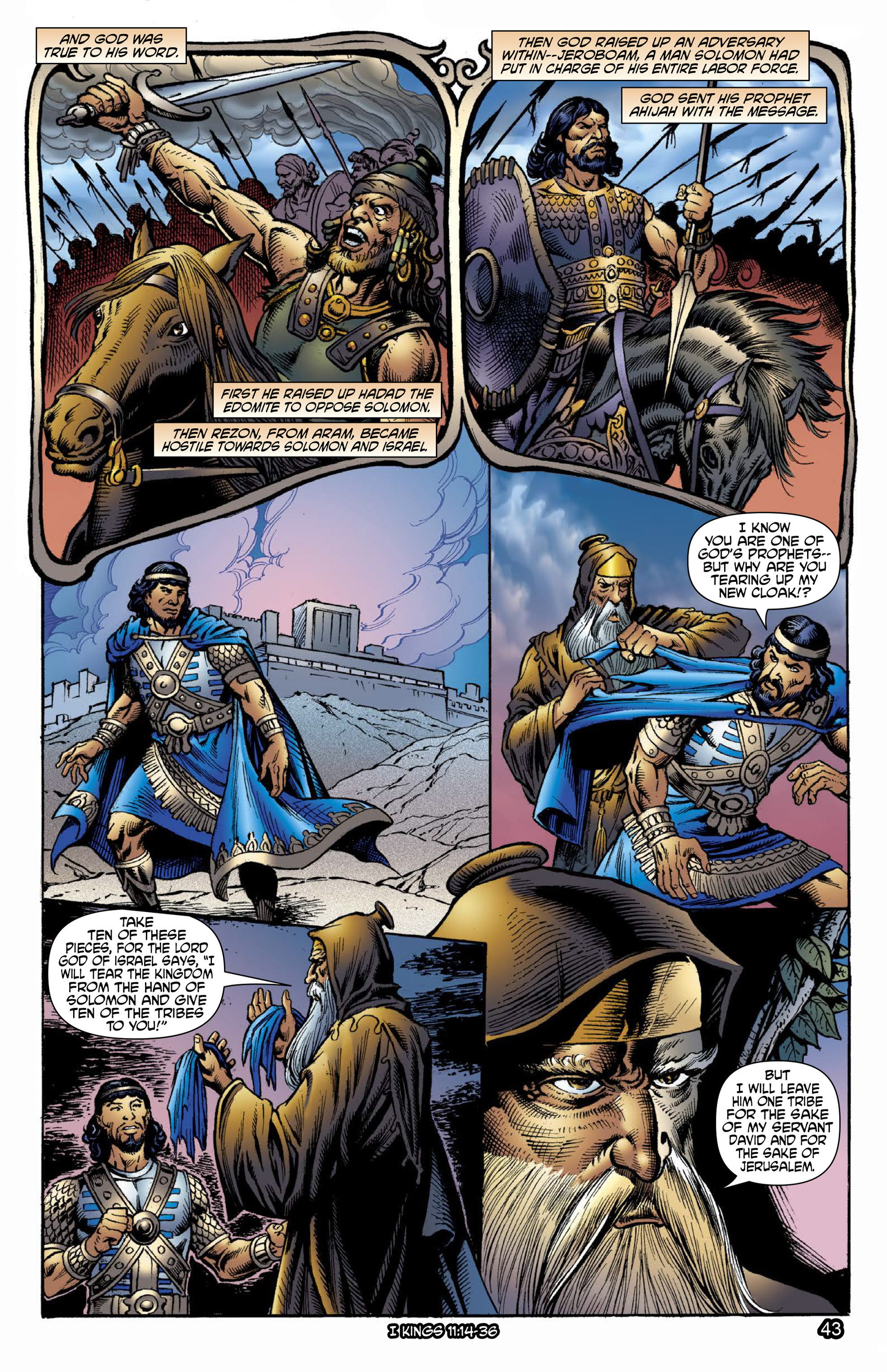 Read online The Kingstone Bible comic -  Issue #6 - 46