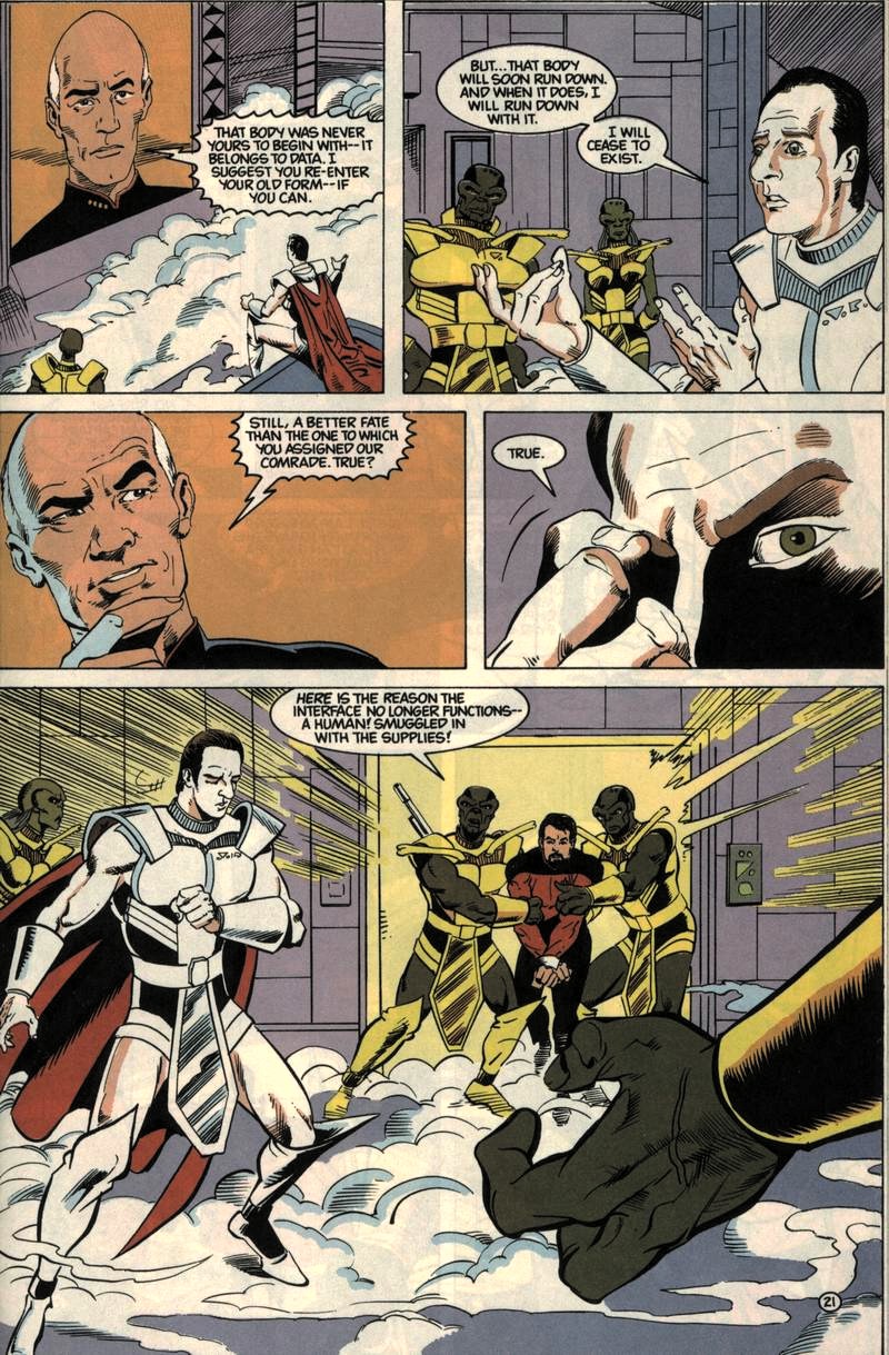 Read online Star Trek: The Next Generation (1989) comic -  Issue #8 - 22