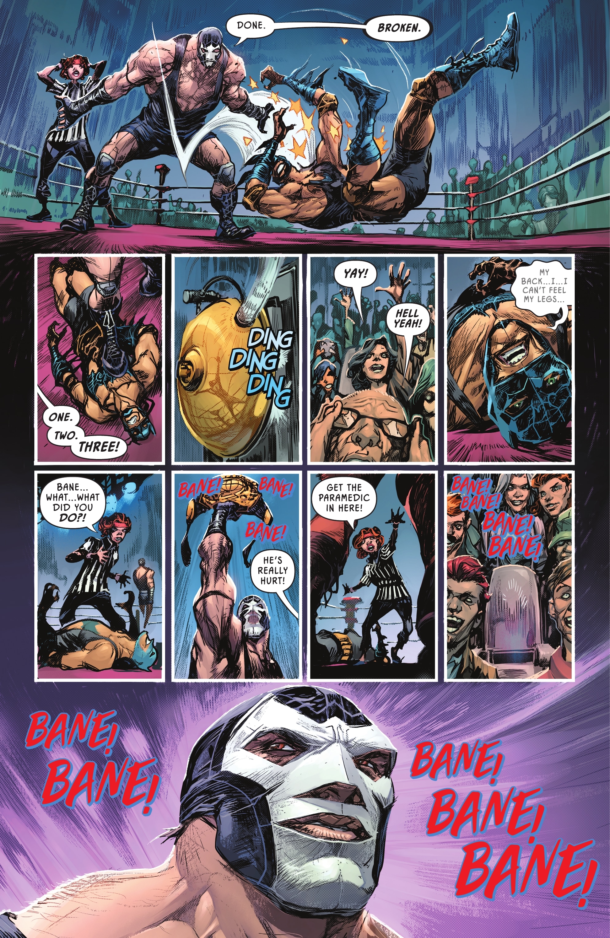 Read online Batman - One Bad Day: Bane comic -  Issue # Full - 10