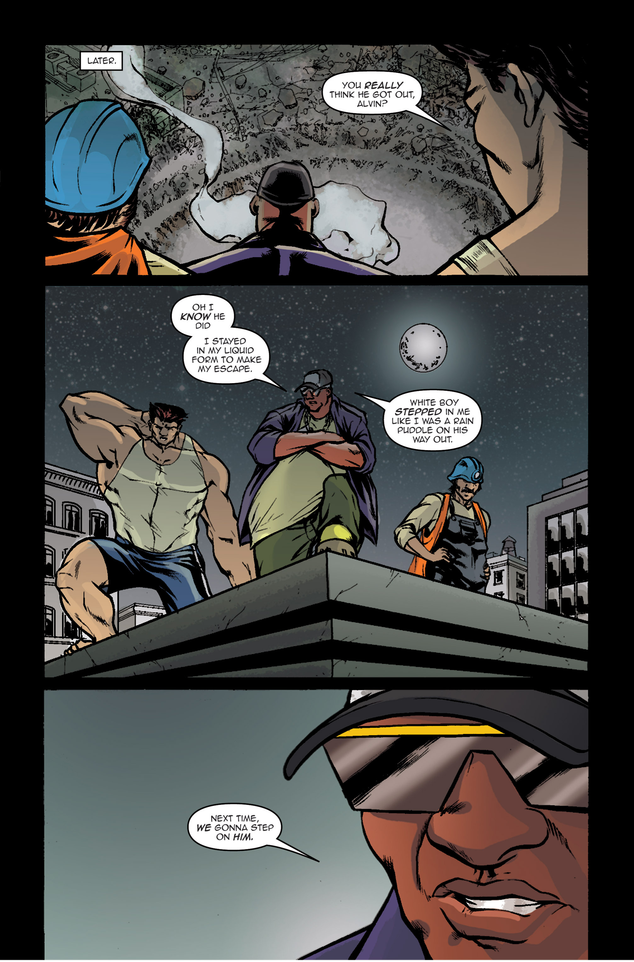Read online The F1rst Hero: Fight For Your Life comic -  Issue #4 - 19