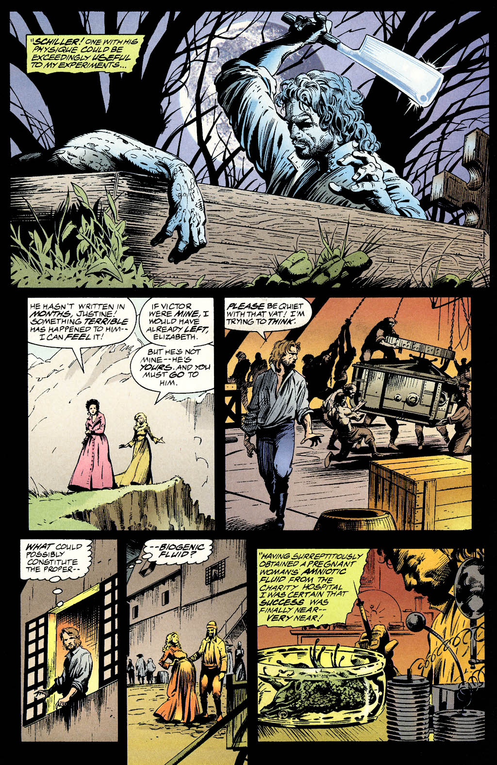 Read online Mary Shelley's Frankenstein comic -  Issue #1 - 23