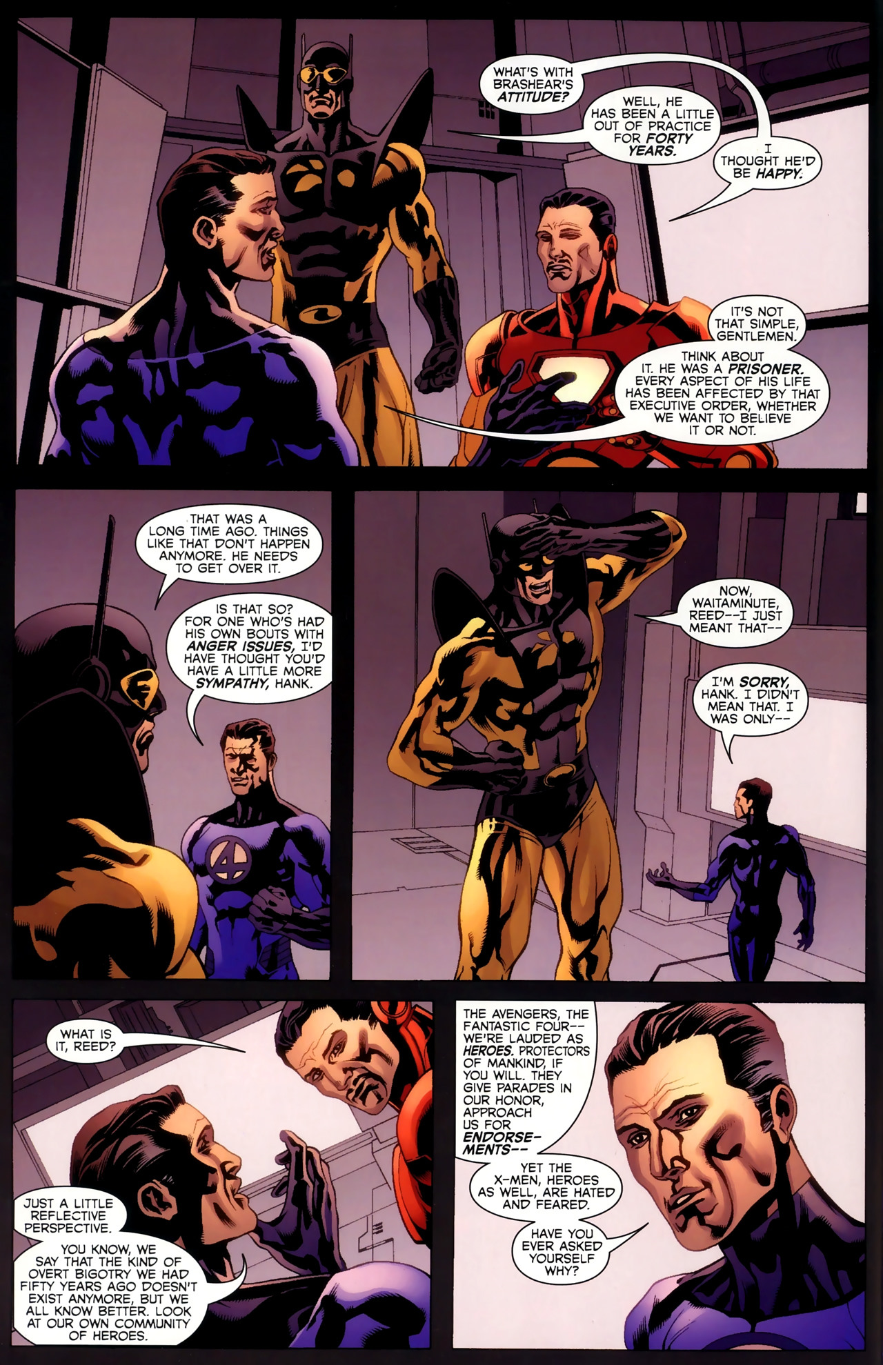 Read online Adam: Legend of the Blue Marvel comic -  Issue #4 - 8