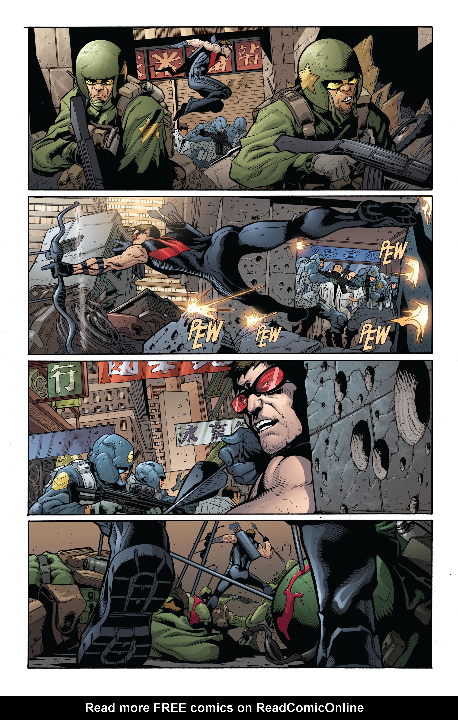 Read online Ultimate Comics Hawkeye comic -  Issue #2 - 17