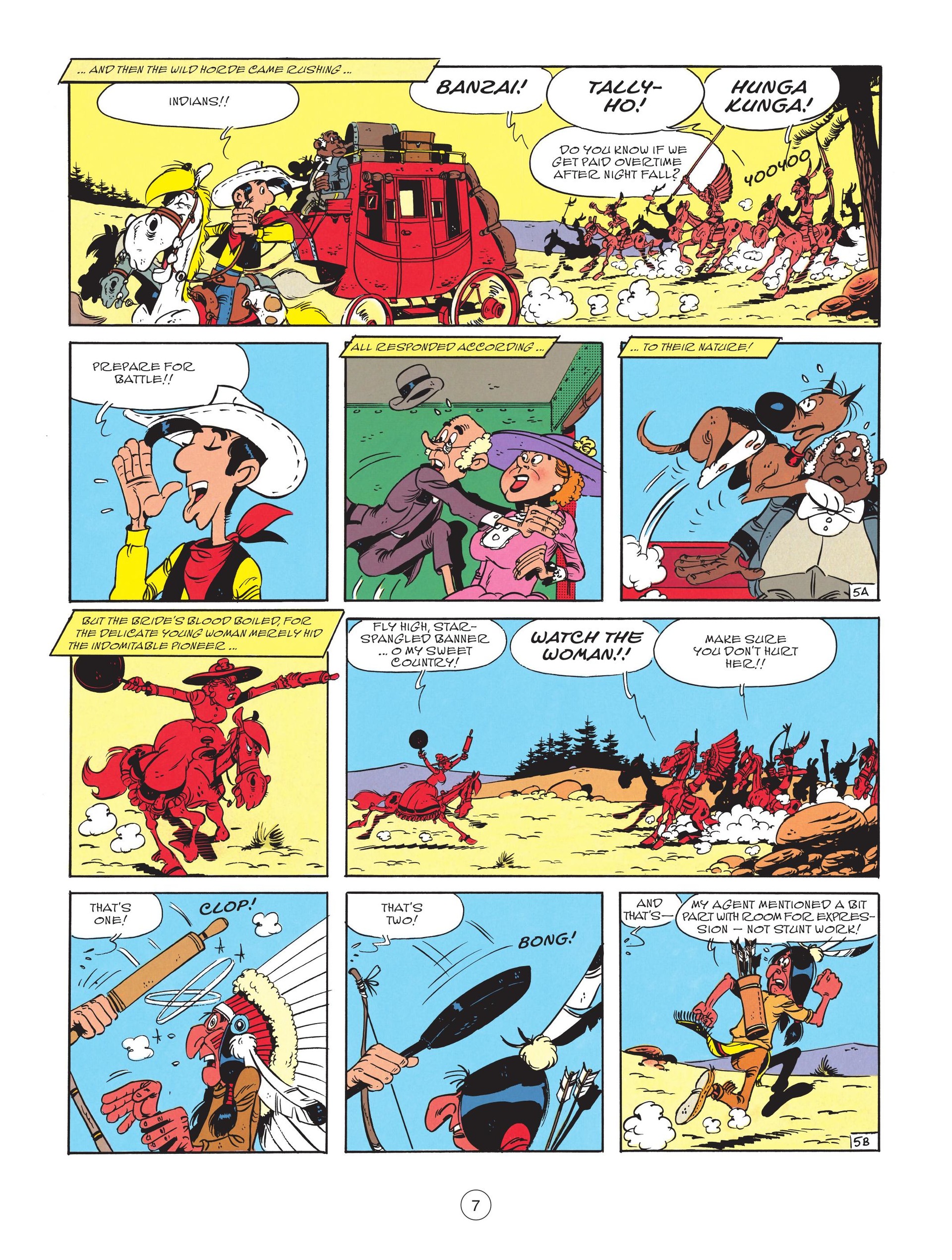 Read online A Lucky Luke Adventure comic -  Issue #80 - 9