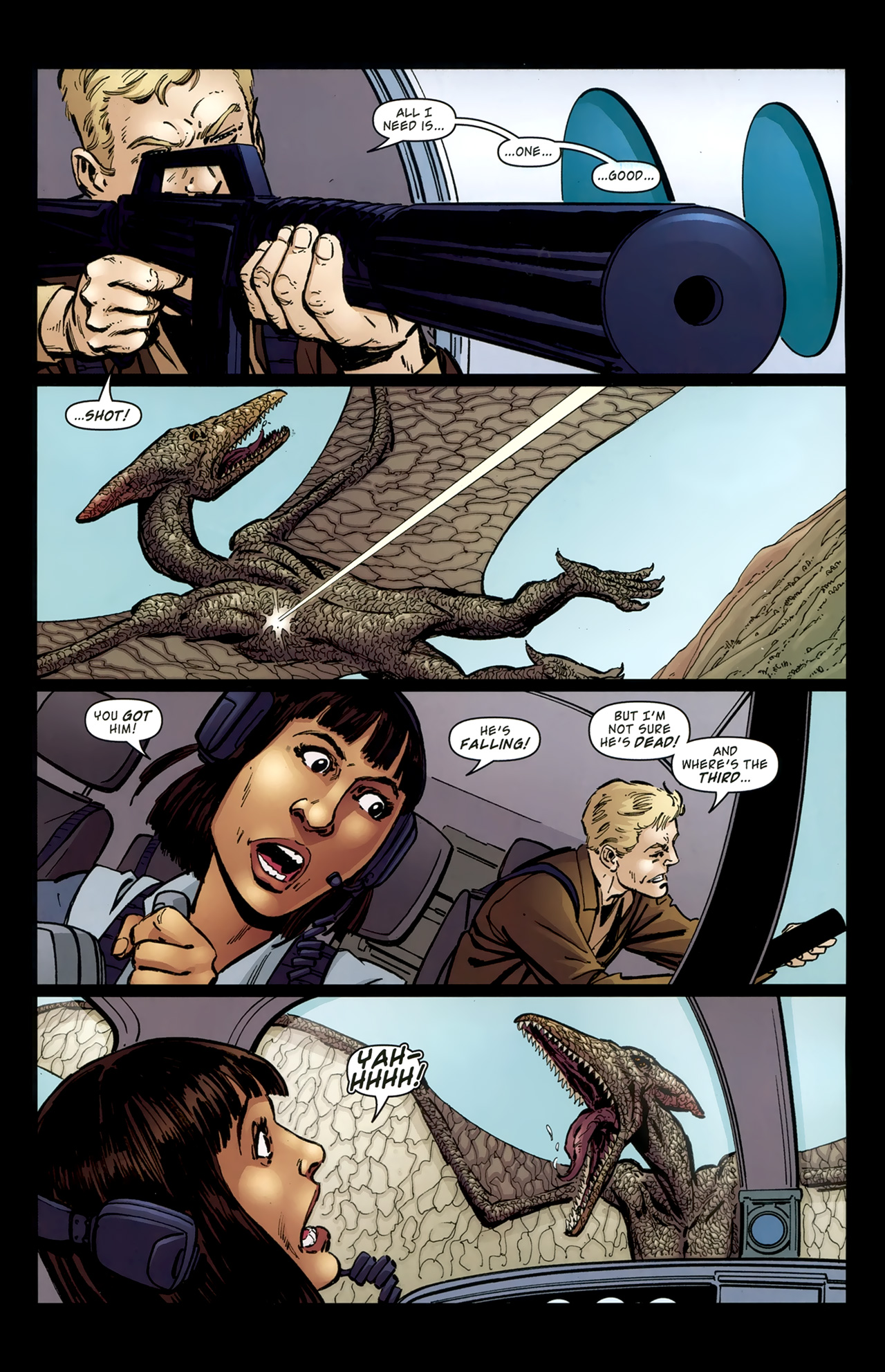 Read online Jurassic Park: The Devils in the Desert comic -  Issue #4 - 8