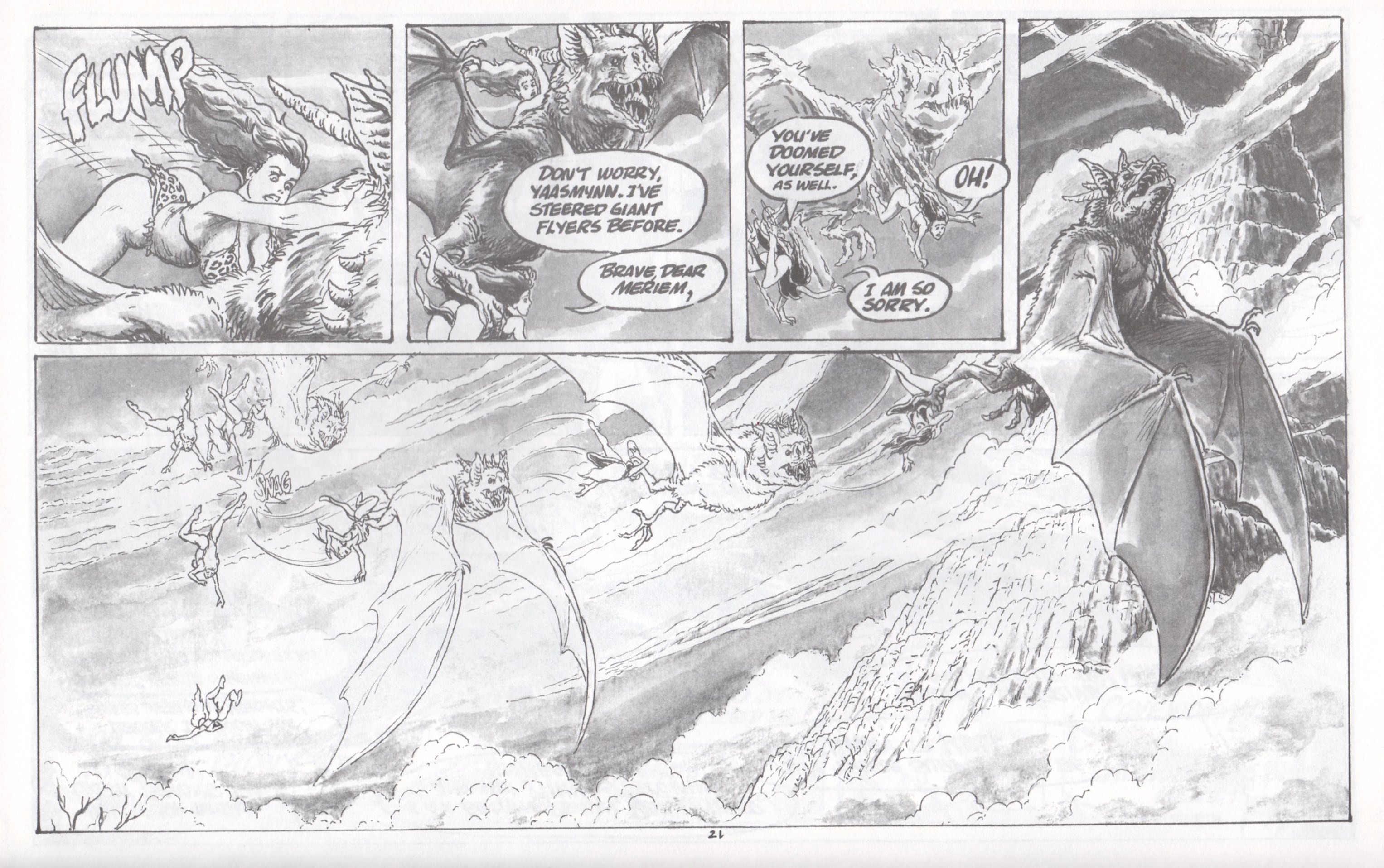Read online Cavewoman: Pangaean Sea comic -  Issue #4 - 22