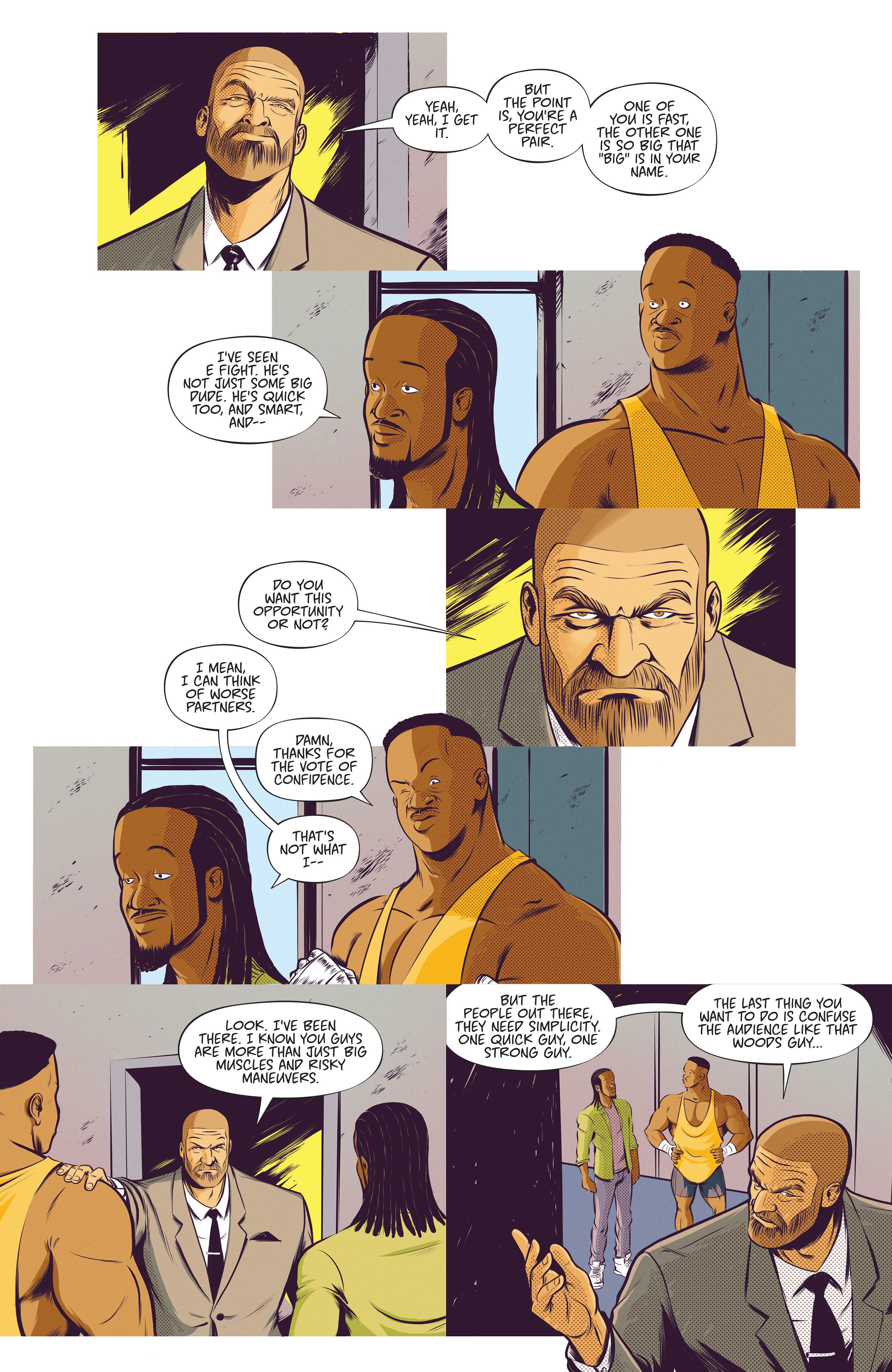 Read online WWE The New Day: Power of Positivity comic -  Issue #1 - 29