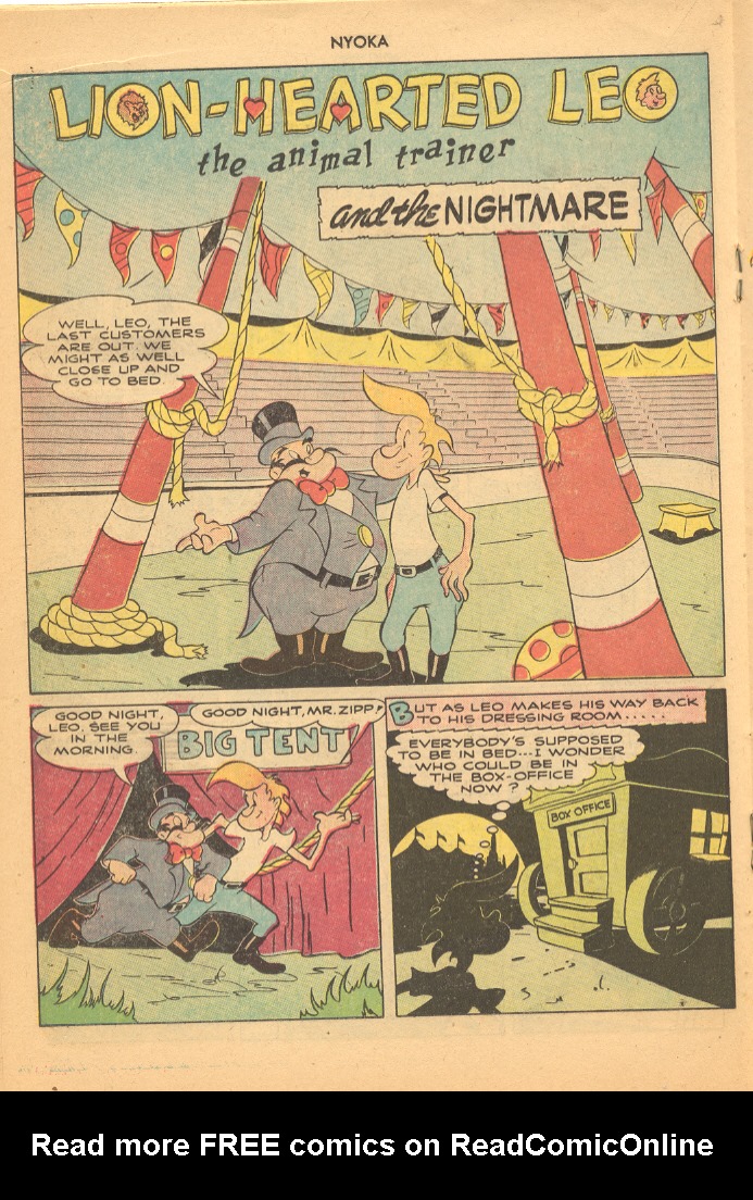 Read online Nyoka the Jungle Girl (1945) comic -  Issue #17 - 18