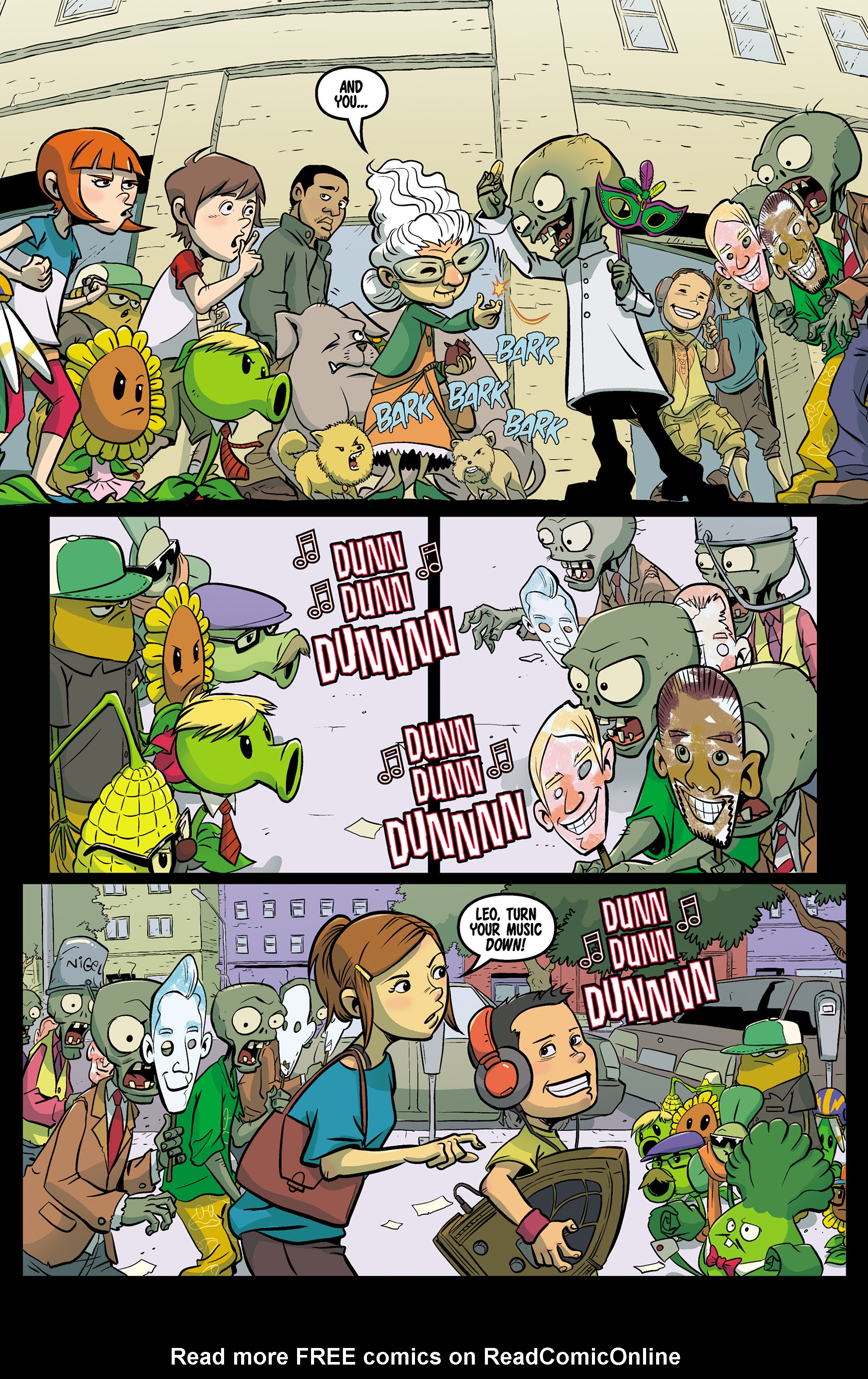 Read online Plants vs. Zombies: Grown Sweet Home comic -  Issue #5 - 14