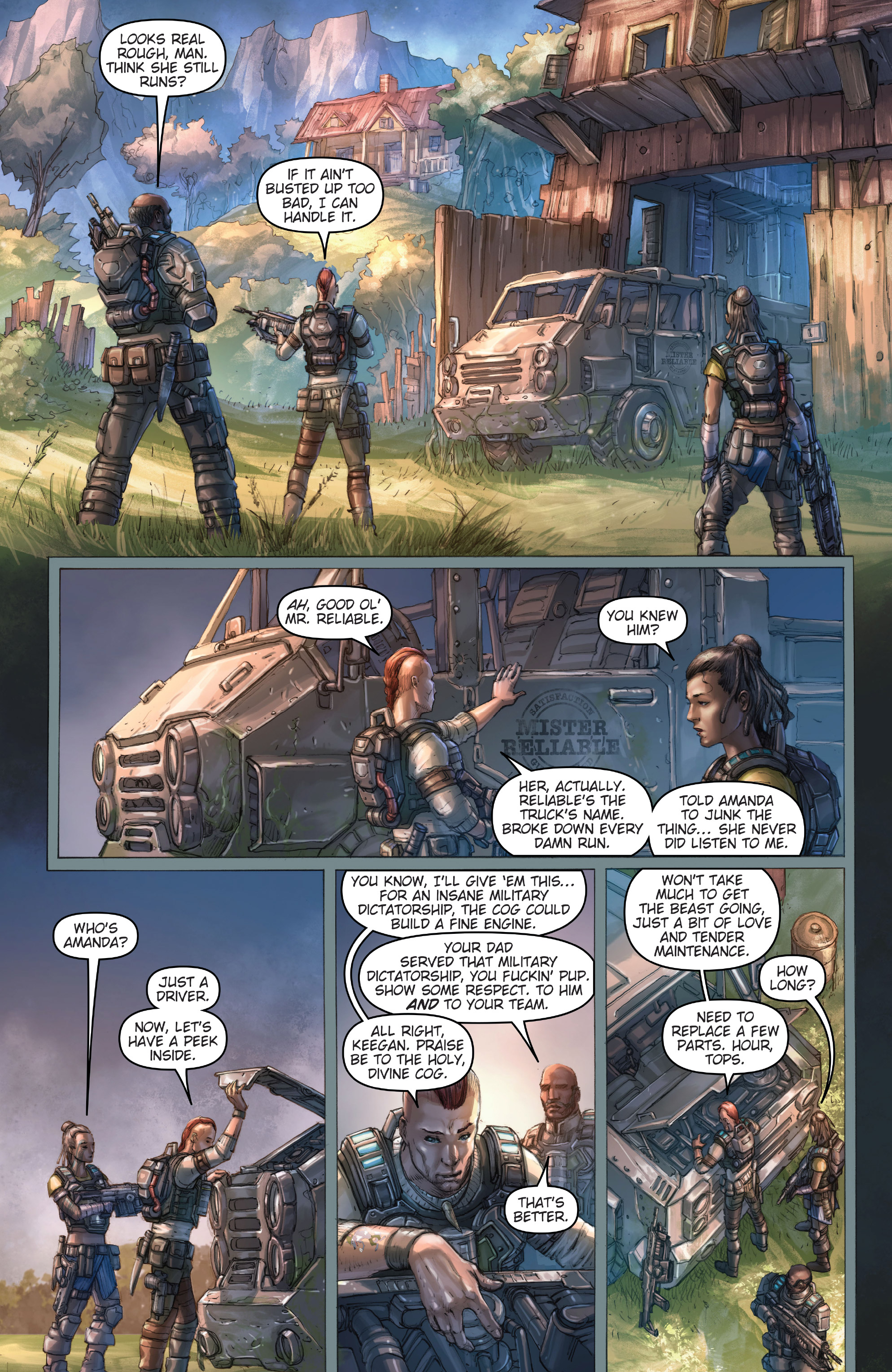 Read online Gears of War: Hivebusters comic -  Issue #2 - 8