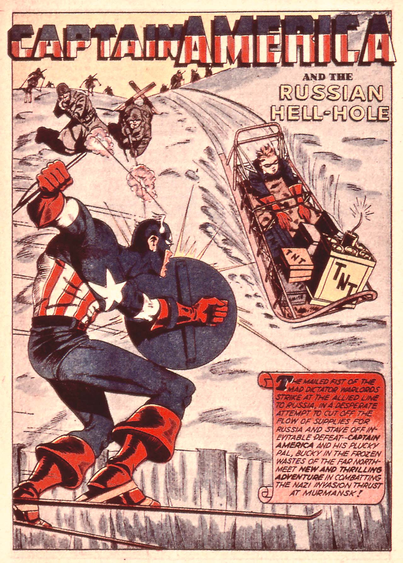 Read online Captain America Comics comic -  Issue #26 - 38