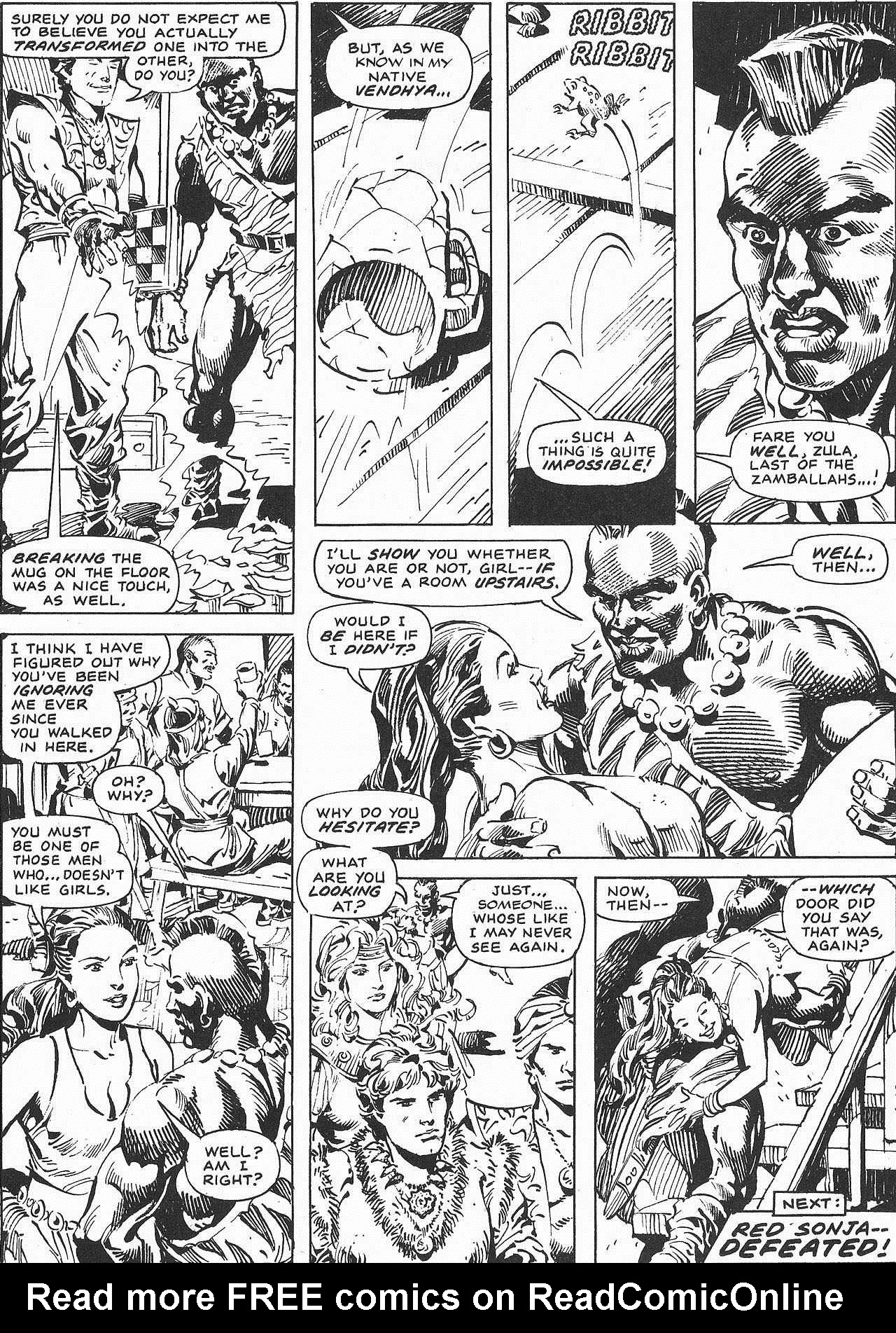 Read online The Savage Sword Of Conan comic -  Issue #207 - 63