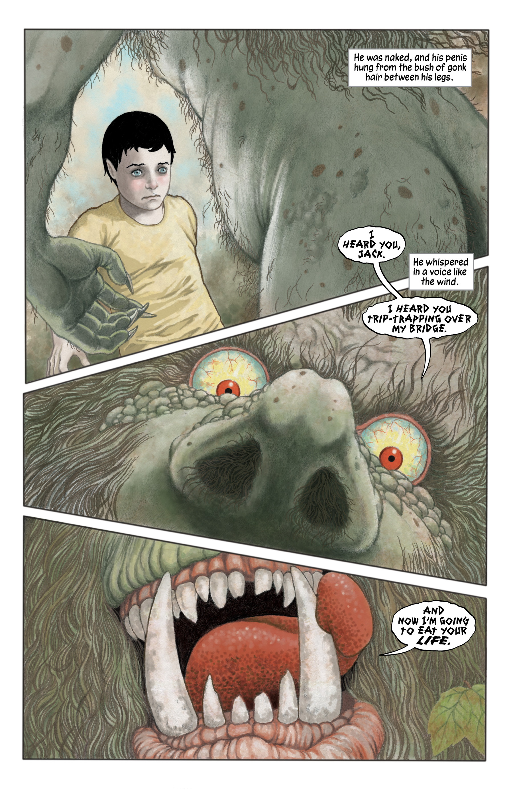 Read online Neil Gaiman's Troll Bridge comic -  Issue # TPB - 23