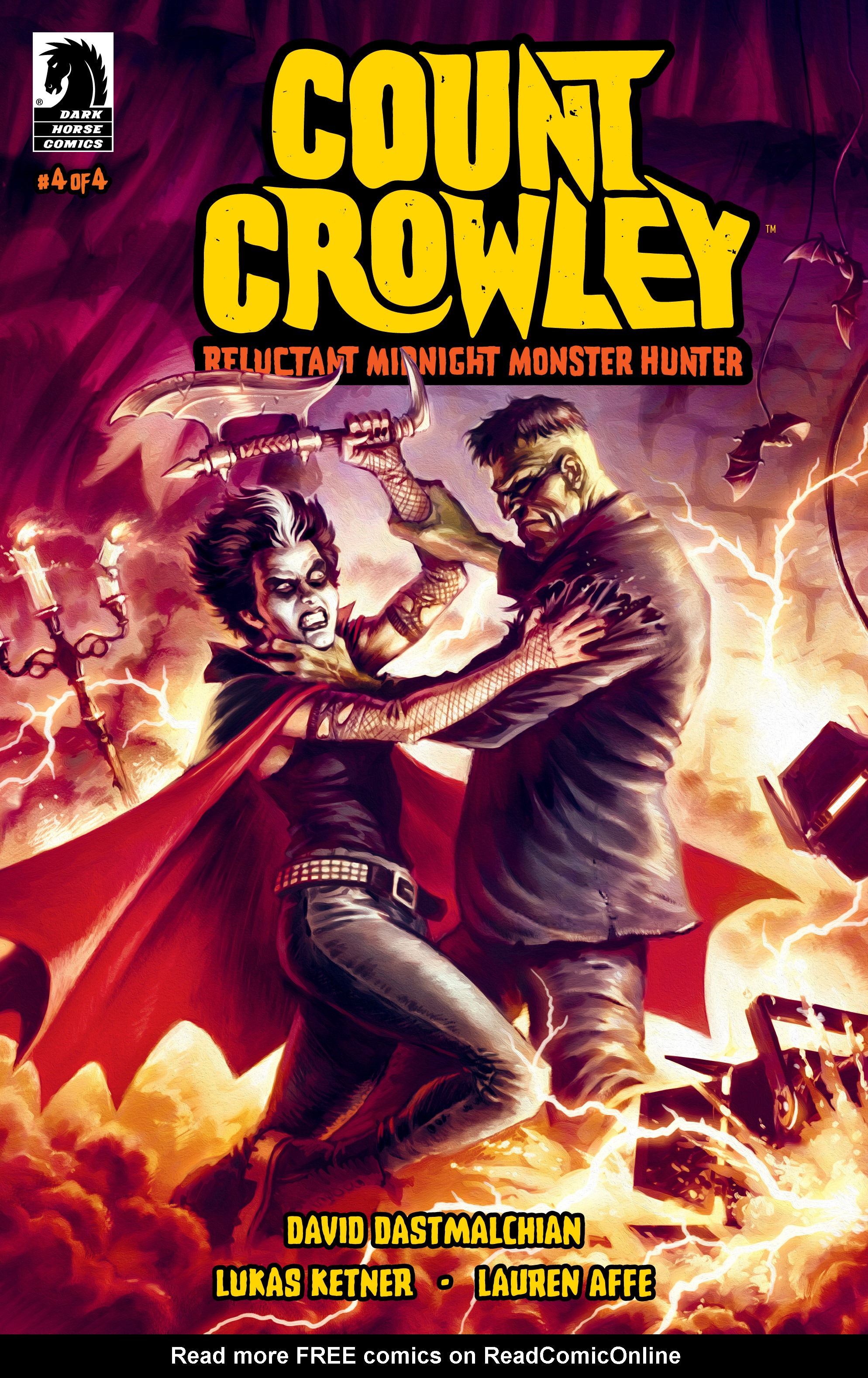 Read online Count Crowley: Reluctant Midnight Monster Hunter comic -  Issue #4 - 1