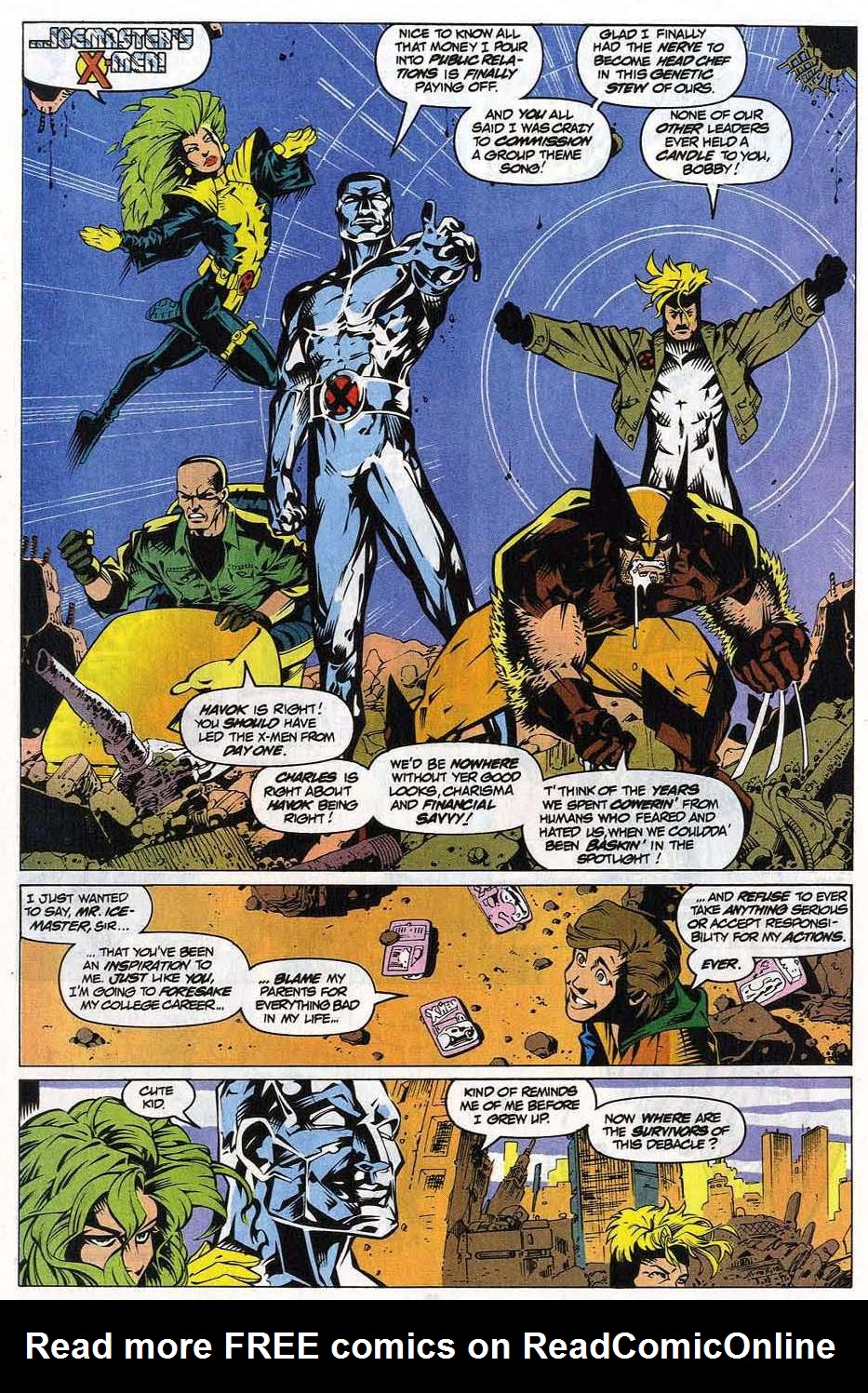 Read online X-Men Annual comic -  Issue #17 - 15