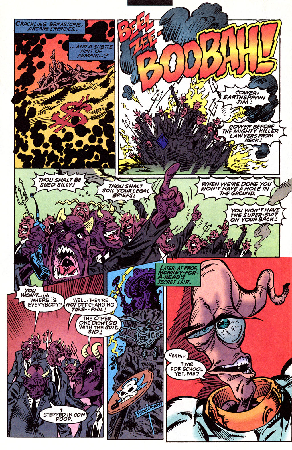 Read online Earthworm Jim comic -  Issue #1 - 11