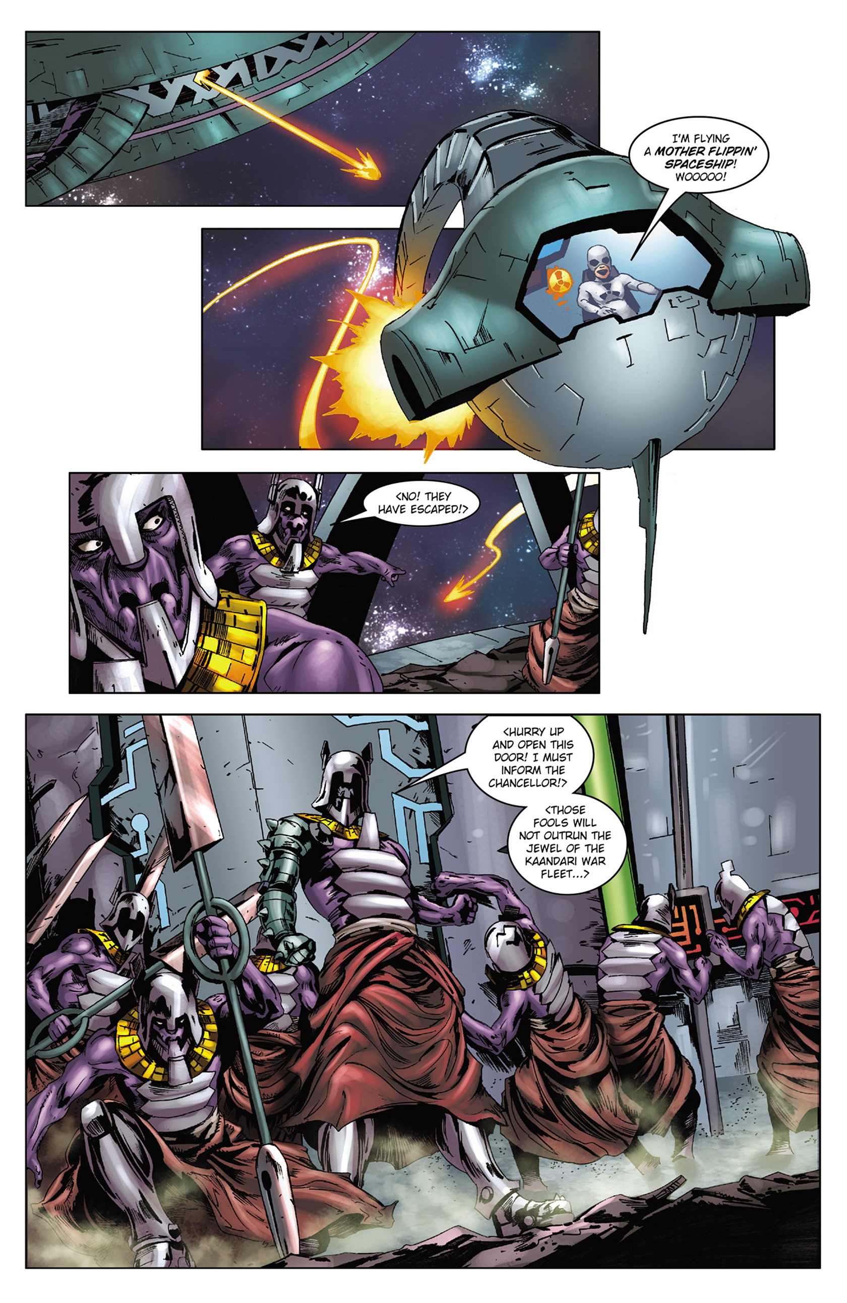 Read online Solar: Man of the Atom (2014) comic -  Issue #7 - 21