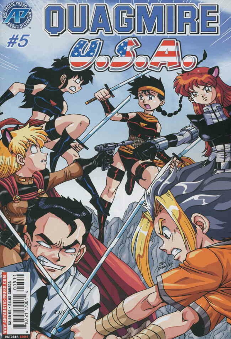 Read online Quagmire U.S.A. comic -  Issue #5 - 1