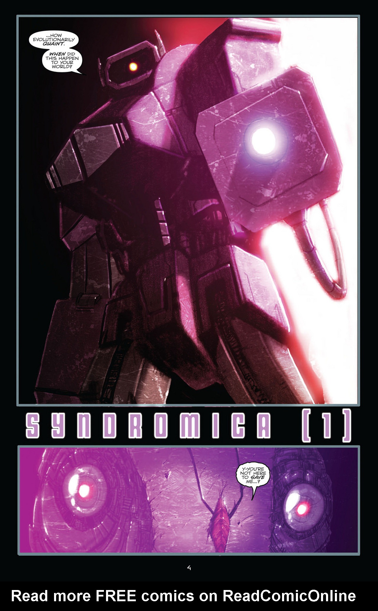 Read online Transformers: Robots In Disguise (2012) comic -  Issue #6 - 6